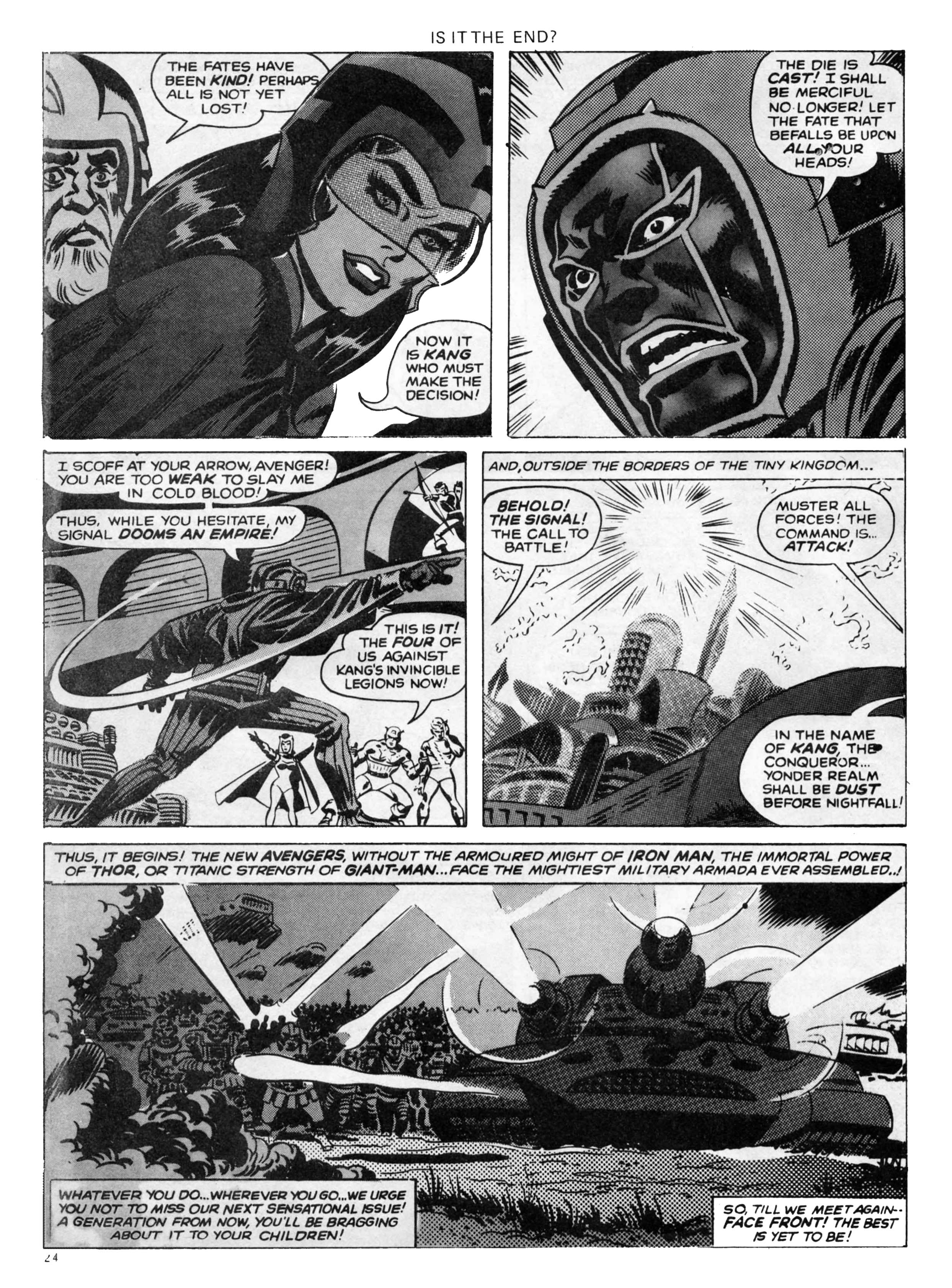 Read online The Avengers (1973) comic -  Issue #20 - 24