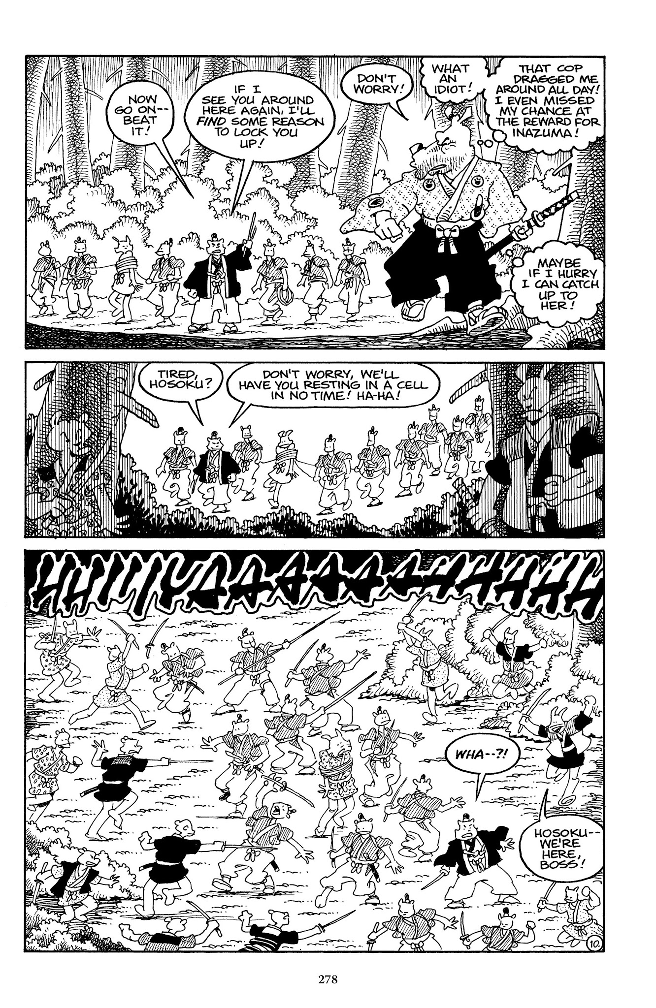 Read online The Usagi Yojimbo Saga comic -  Issue # TPB 2 - 274