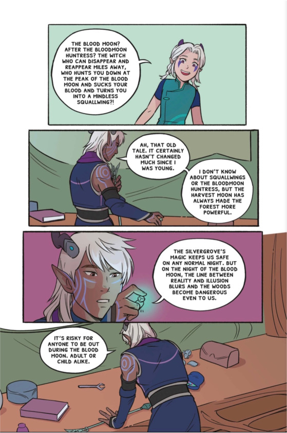 Read online The Dragon Prince: Bloodmoon Huntress comic -  Issue # TPB - 17