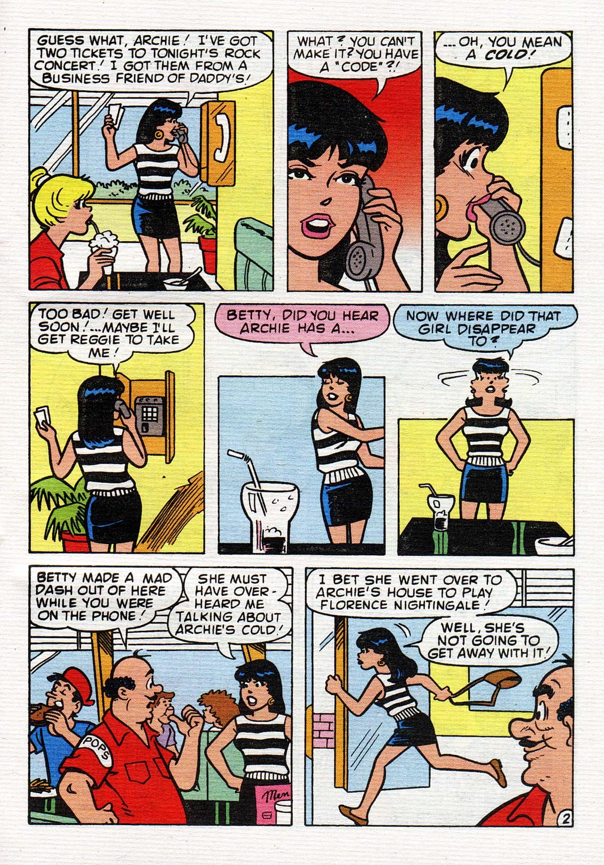 Read online Archie's Double Digest Magazine comic -  Issue #154 - 133