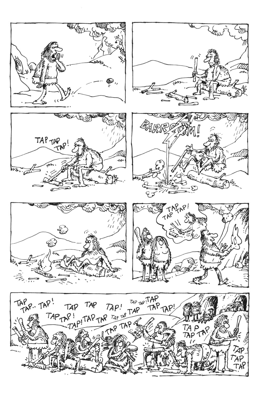 Read online Sergio Aragonés Actions Speak comic -  Issue #4 - 5