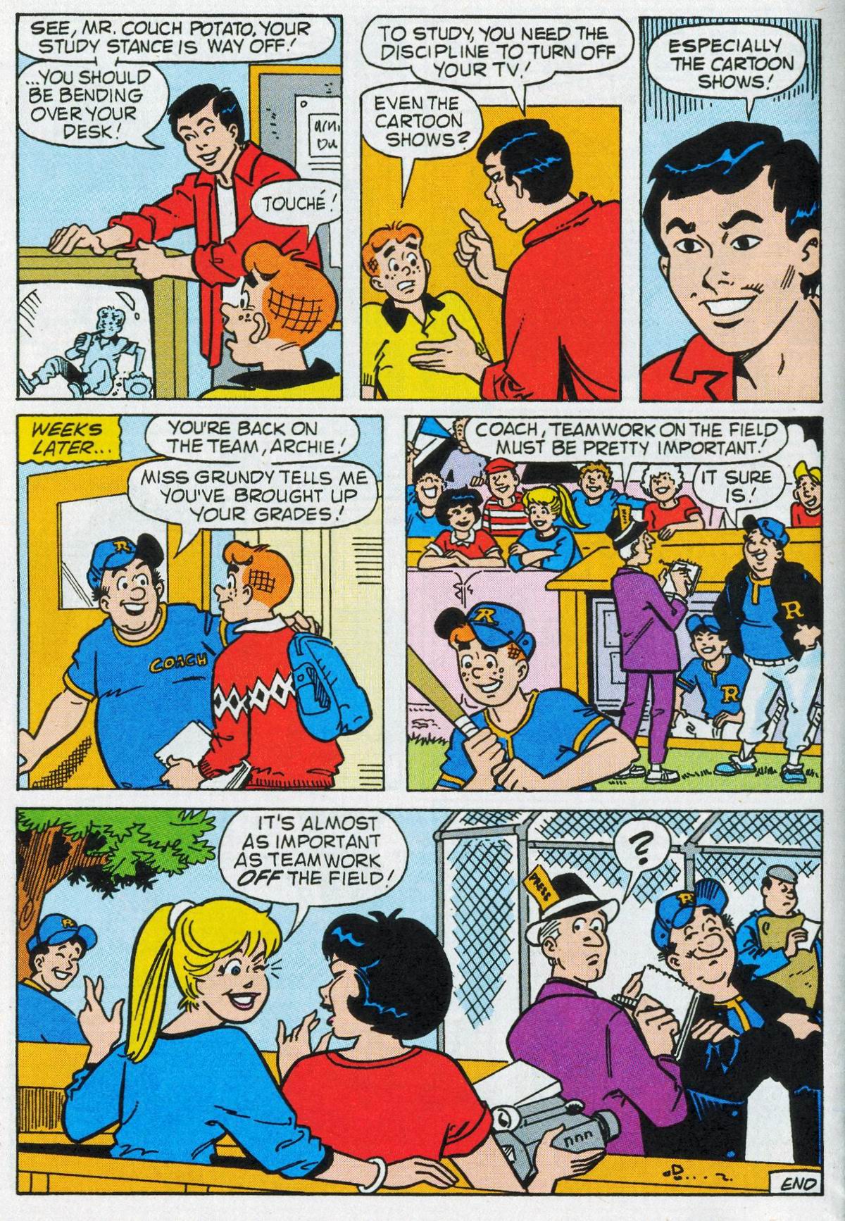 Read online Archie's Double Digest Magazine comic -  Issue #161 - 136