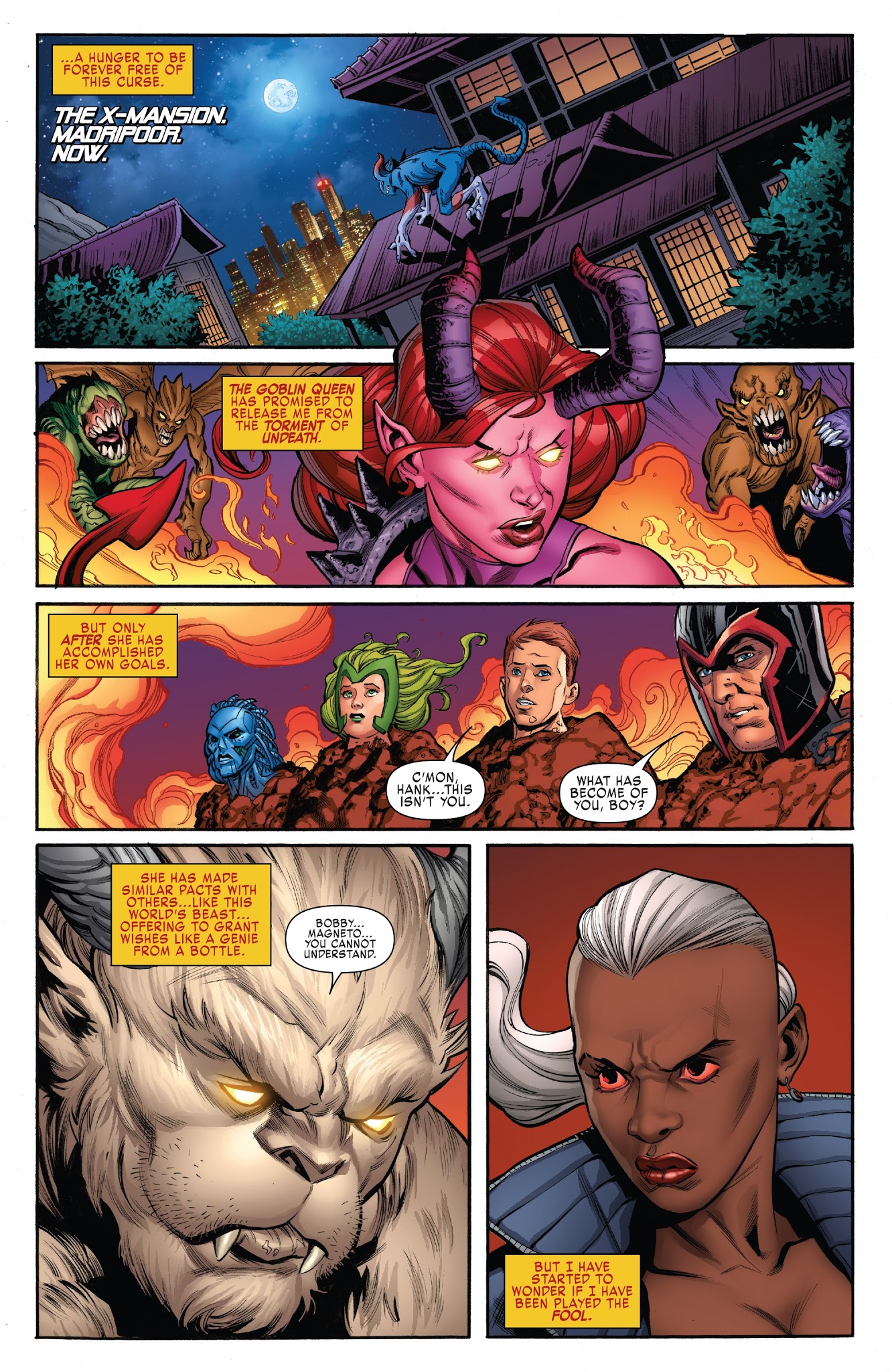 Read online X-Men: Blue comic -  Issue #12 - 5