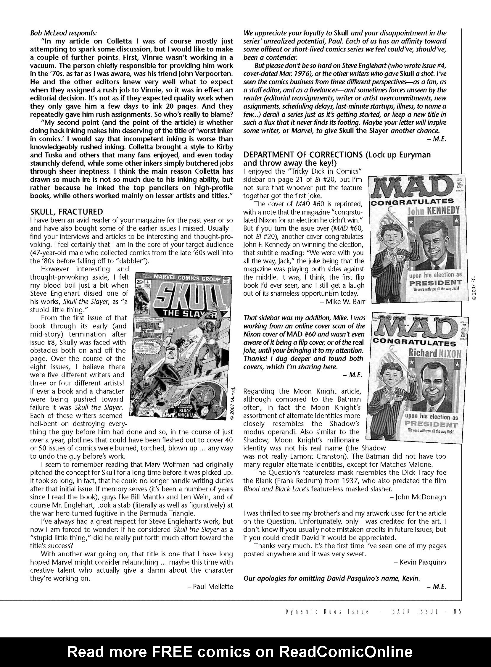 Read online Back Issue comic -  Issue #22~ - 85