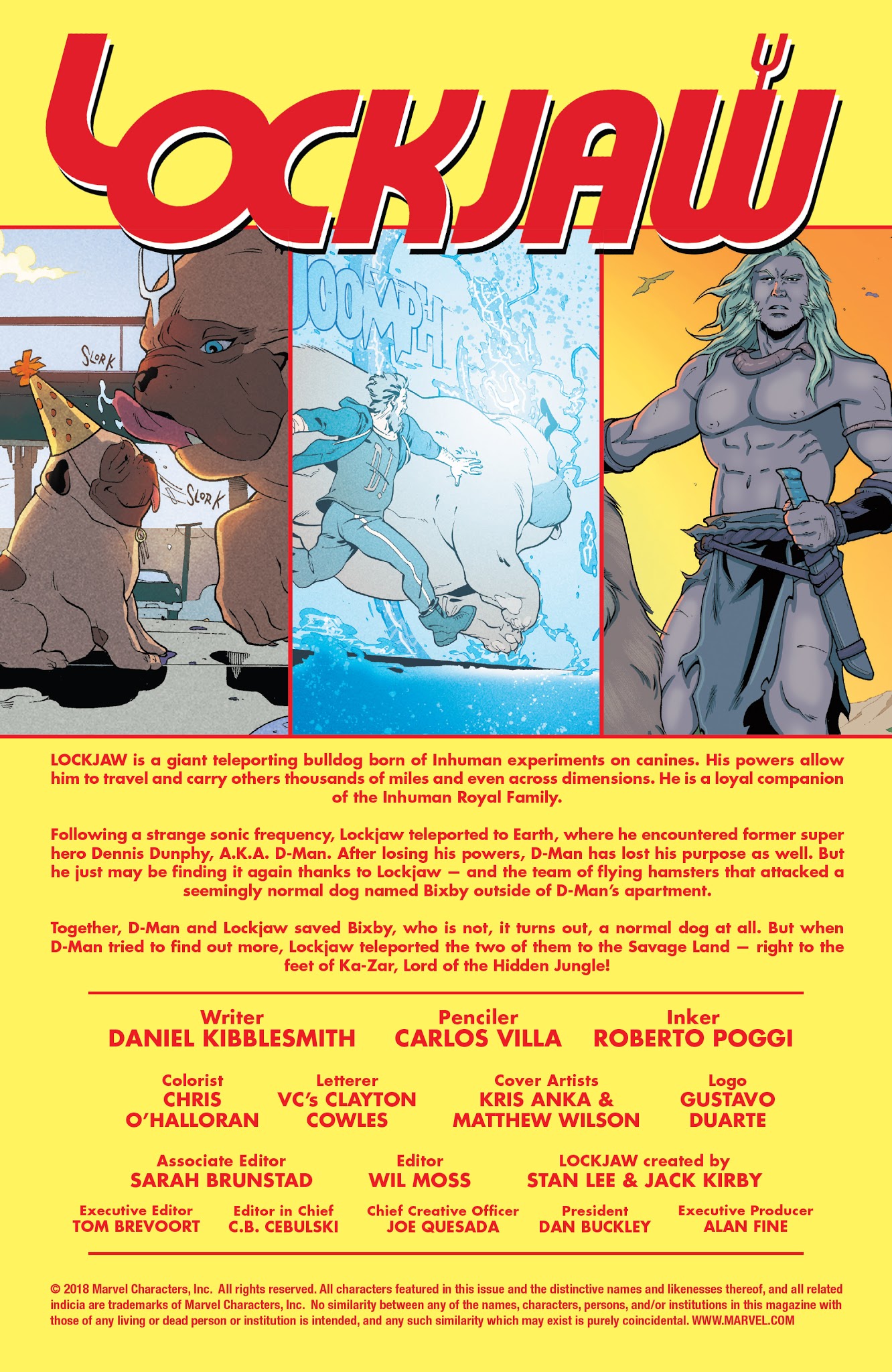 Read online Lockjaw comic -  Issue #2 - 2