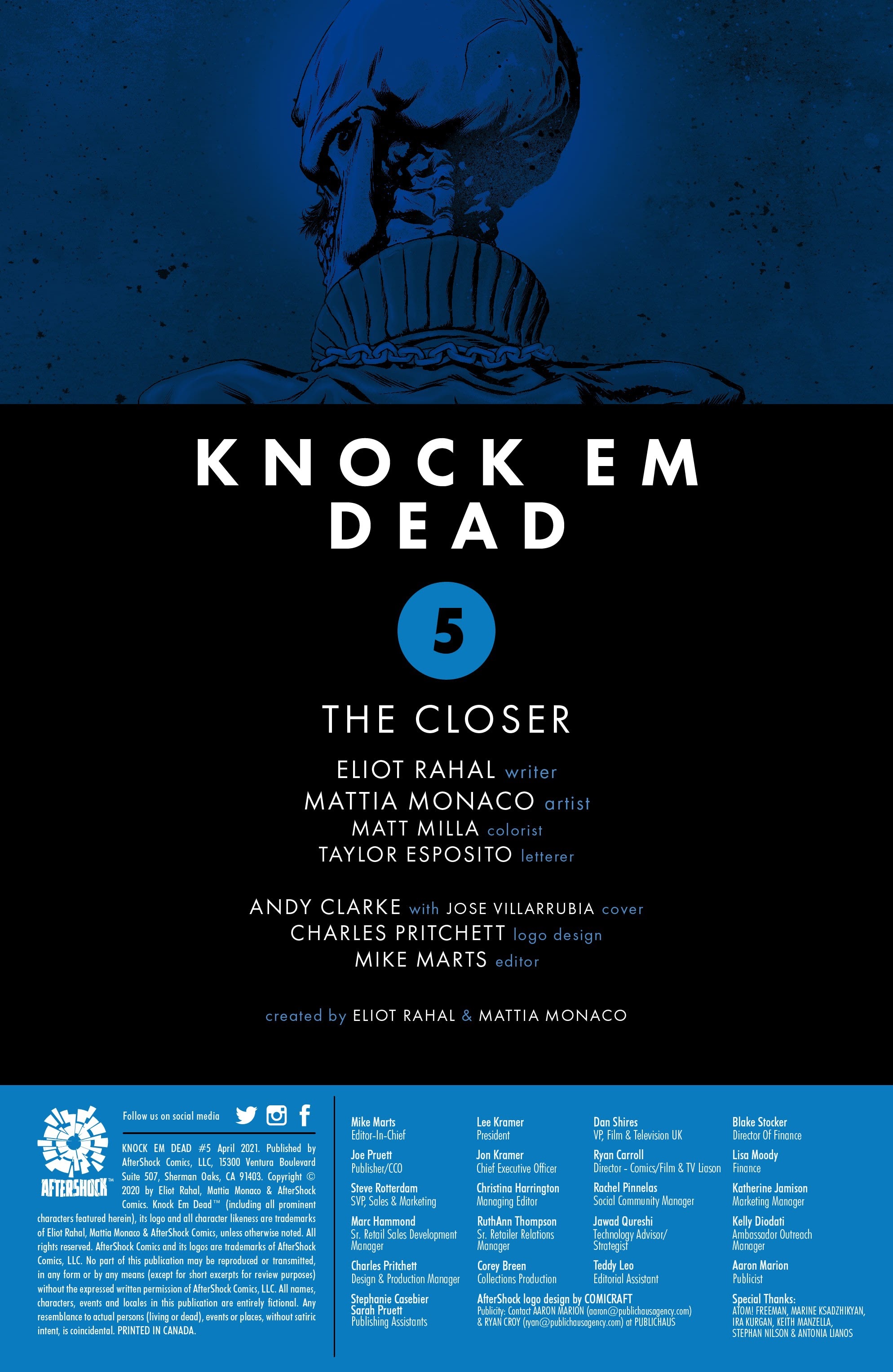 Read online Knock Em Dead comic -  Issue #5 - 2