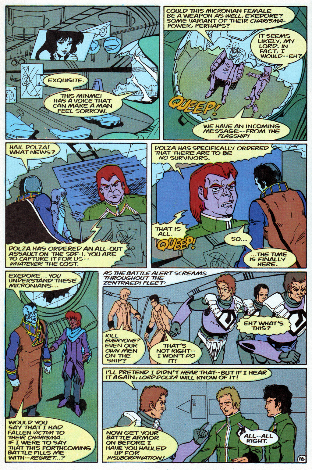 Read online Robotech The Macross Saga comic -  Issue #25 - 17