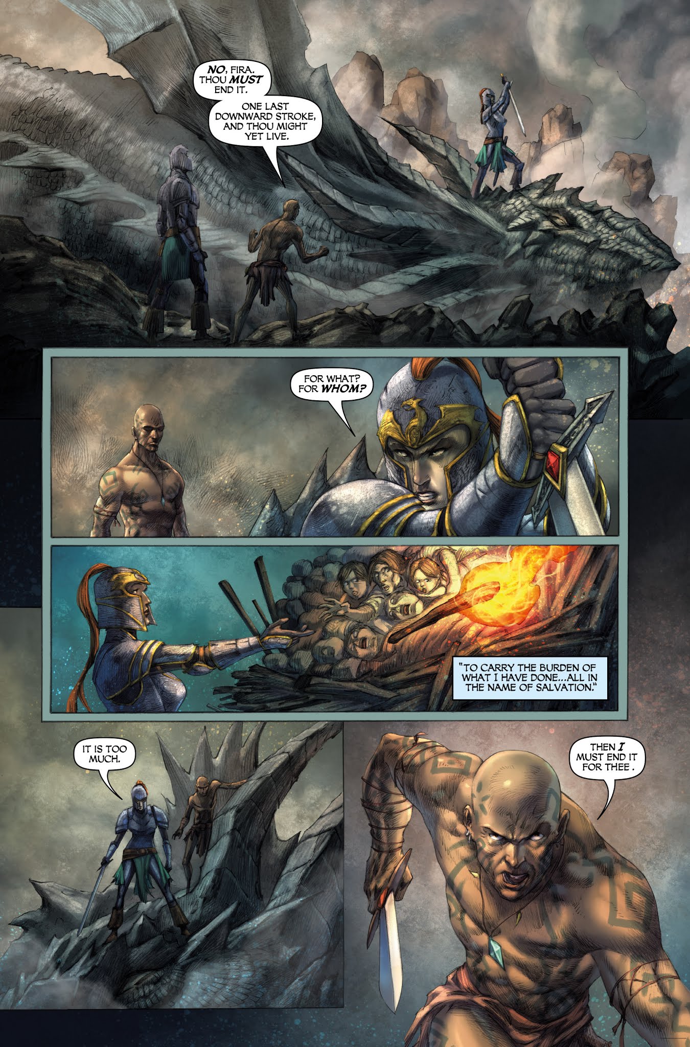 Read online Dark Souls: The Breath of Andolus comic -  Issue #4 - 21