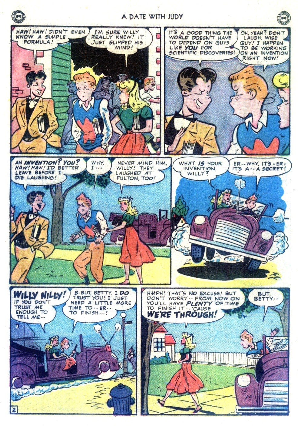 Read online A Date with Judy comic -  Issue #8 - 34