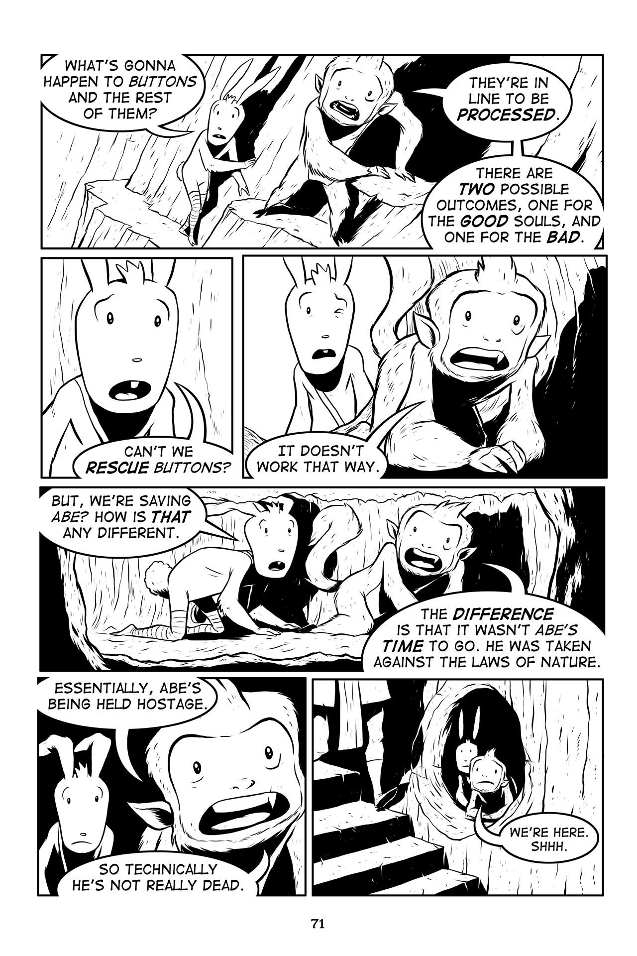 Read online Chickenhare: Fire in the Hole comic -  Issue # TPB (Part 1) - 73