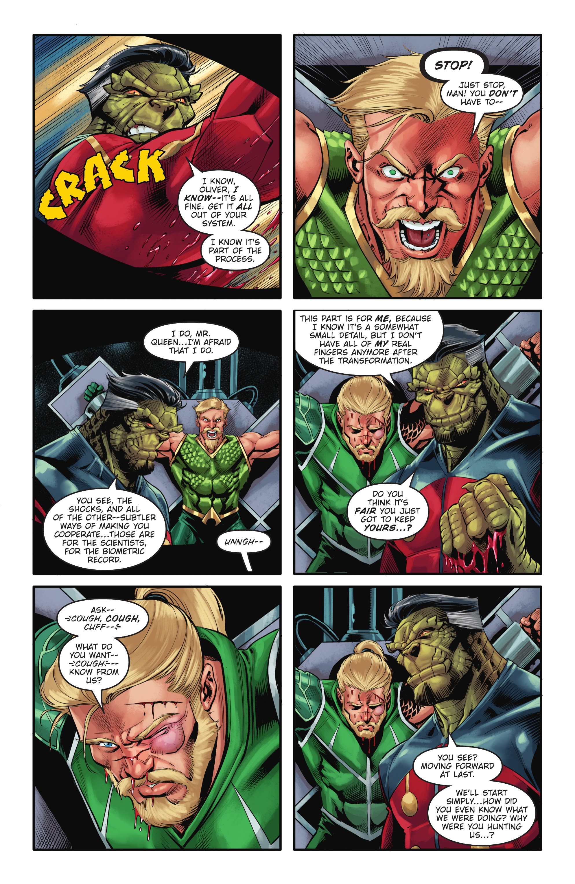 Read online Aquaman/Green Arrow - Deep Target comic -  Issue #3 - 7