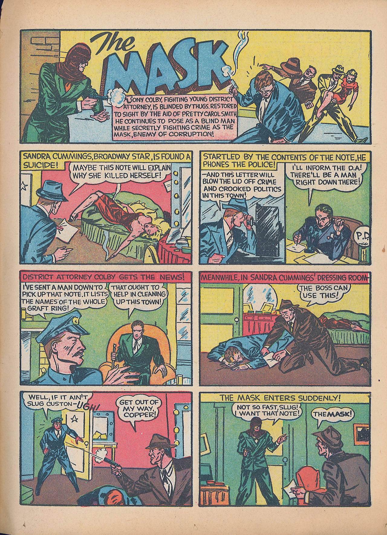 Read online Exciting Comics comic -  Issue #4 - 21