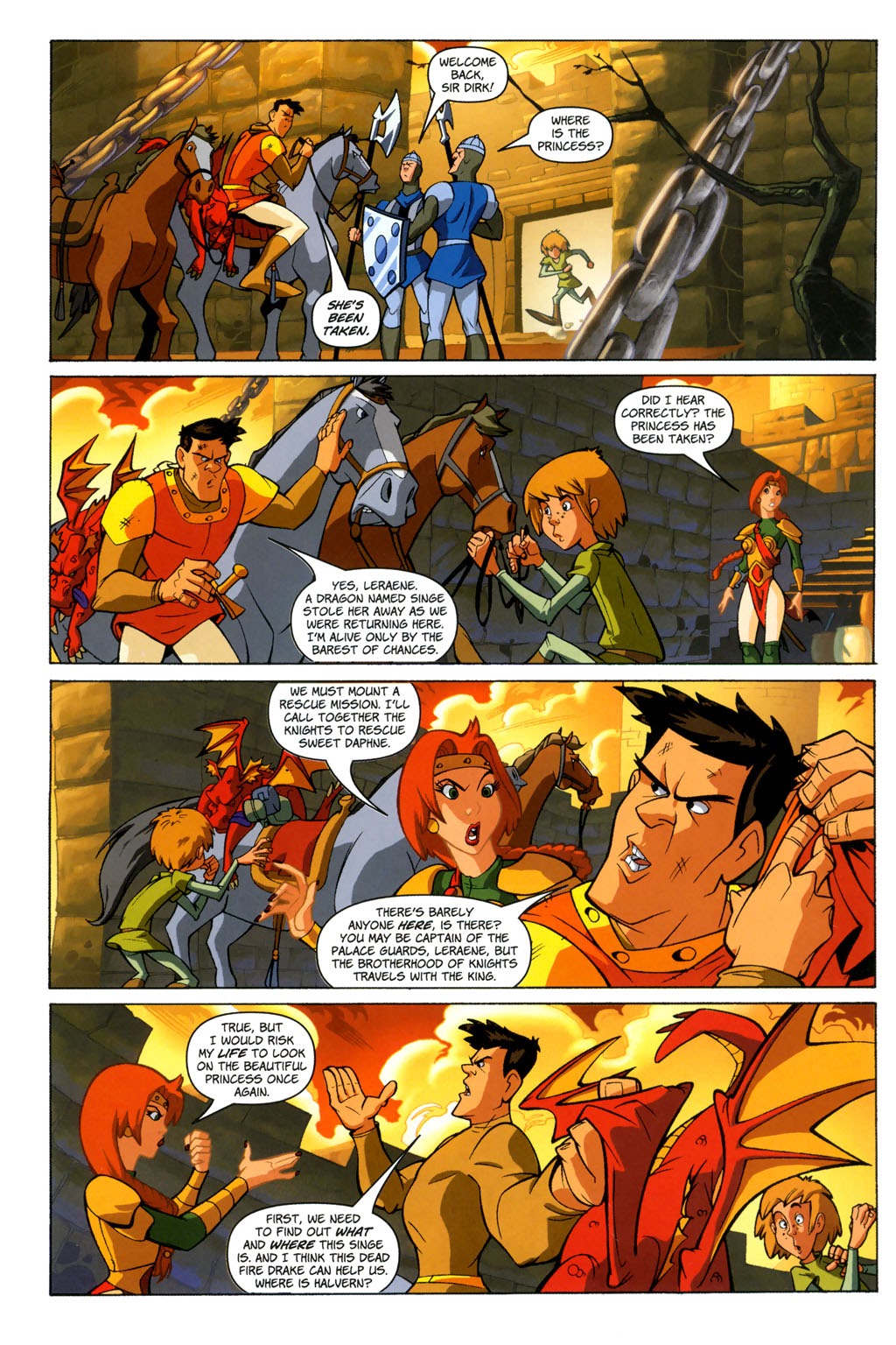 Read online Dragon's Lair (2006) comic -  Issue #1 - 19