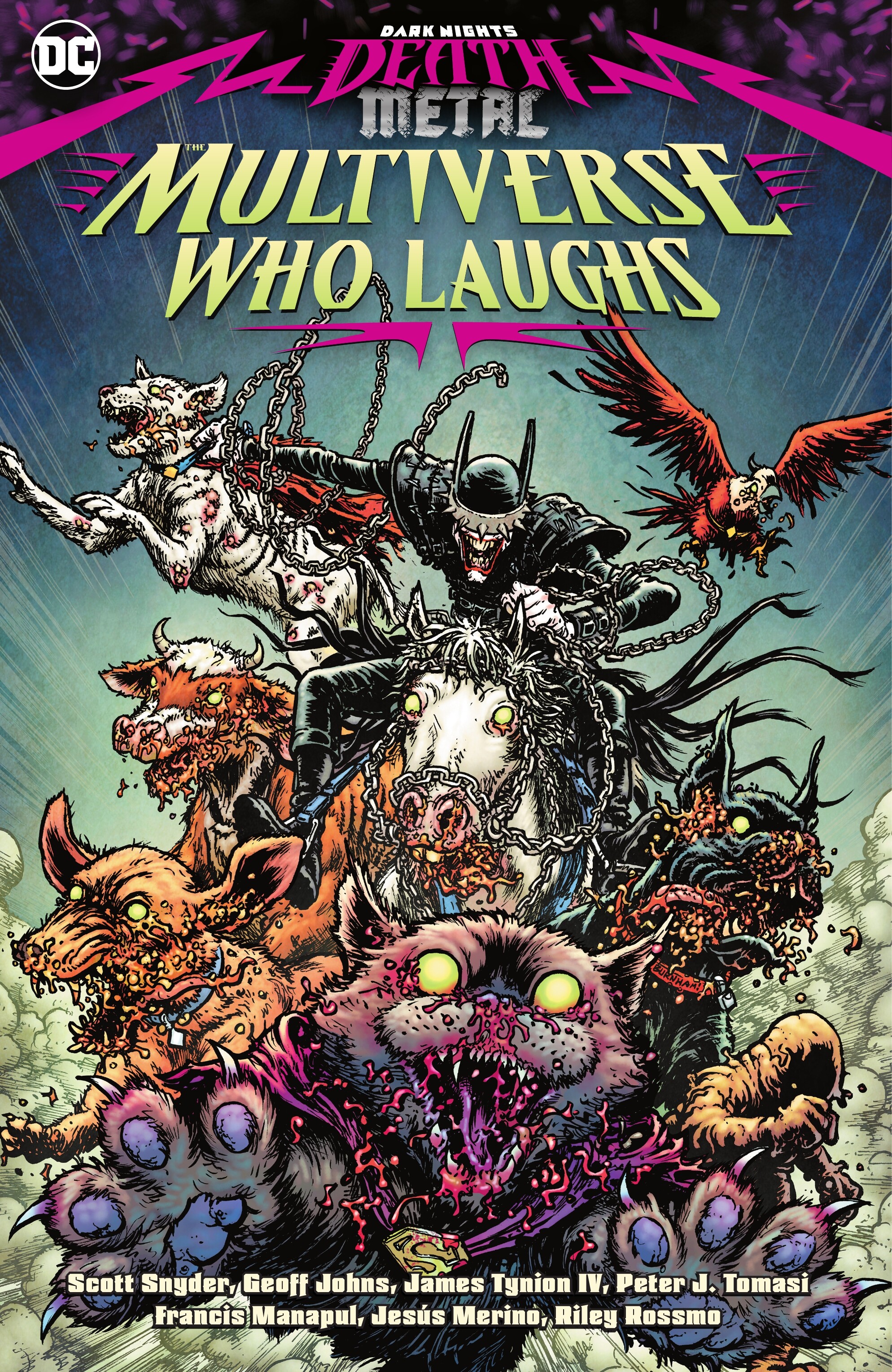 Read online Dark Nights: Death Metal: The Multiverse Who Laughs (2021) comic -  Issue # TPB (Part 1) - 1
