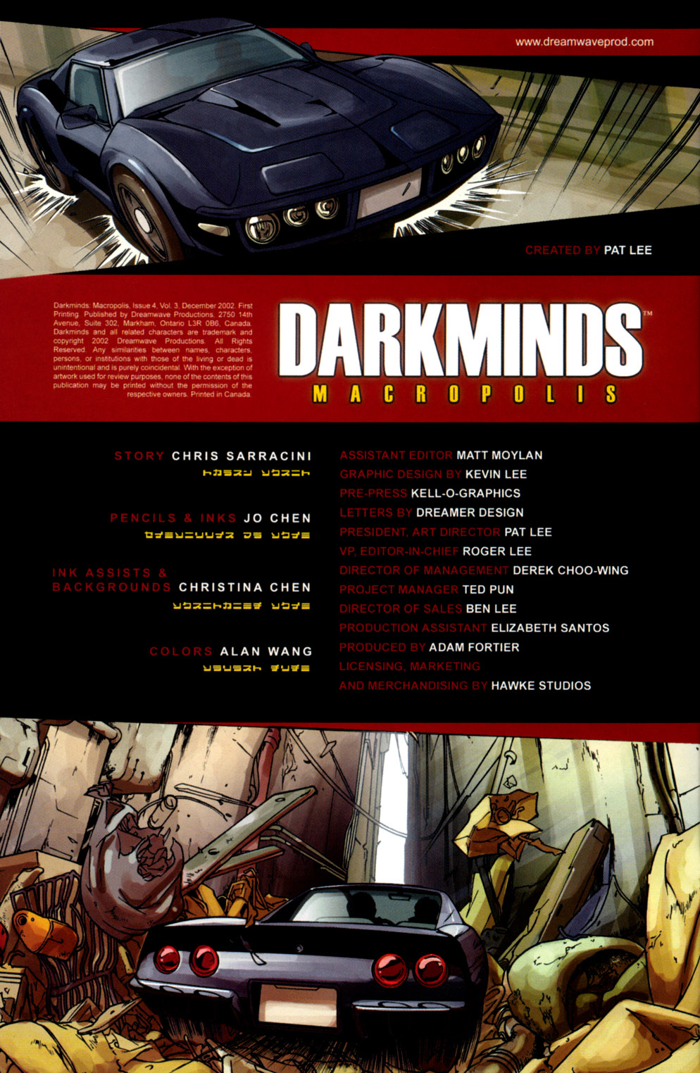 Read online Darkminds: Macropolis comic -  Issue #4 - 2
