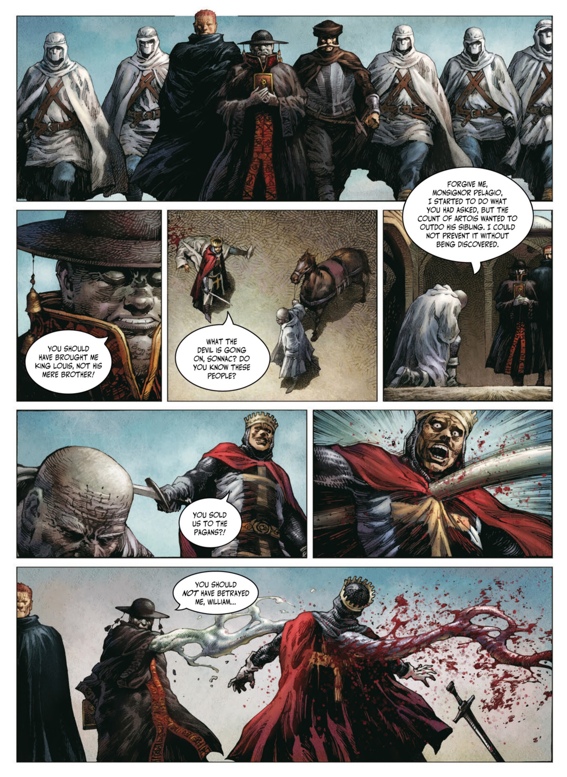 Read online Crusades comic -  Issue #3 - 41