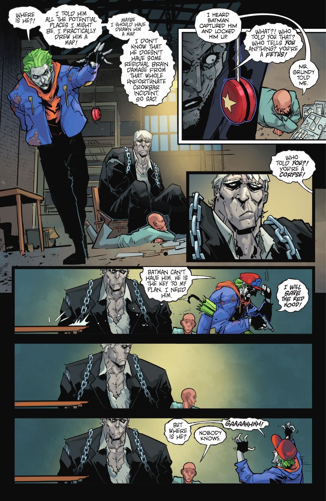 Read online Batman/Catwoman: The Gotham War: Red Hood comic -  Issue #2 - 16