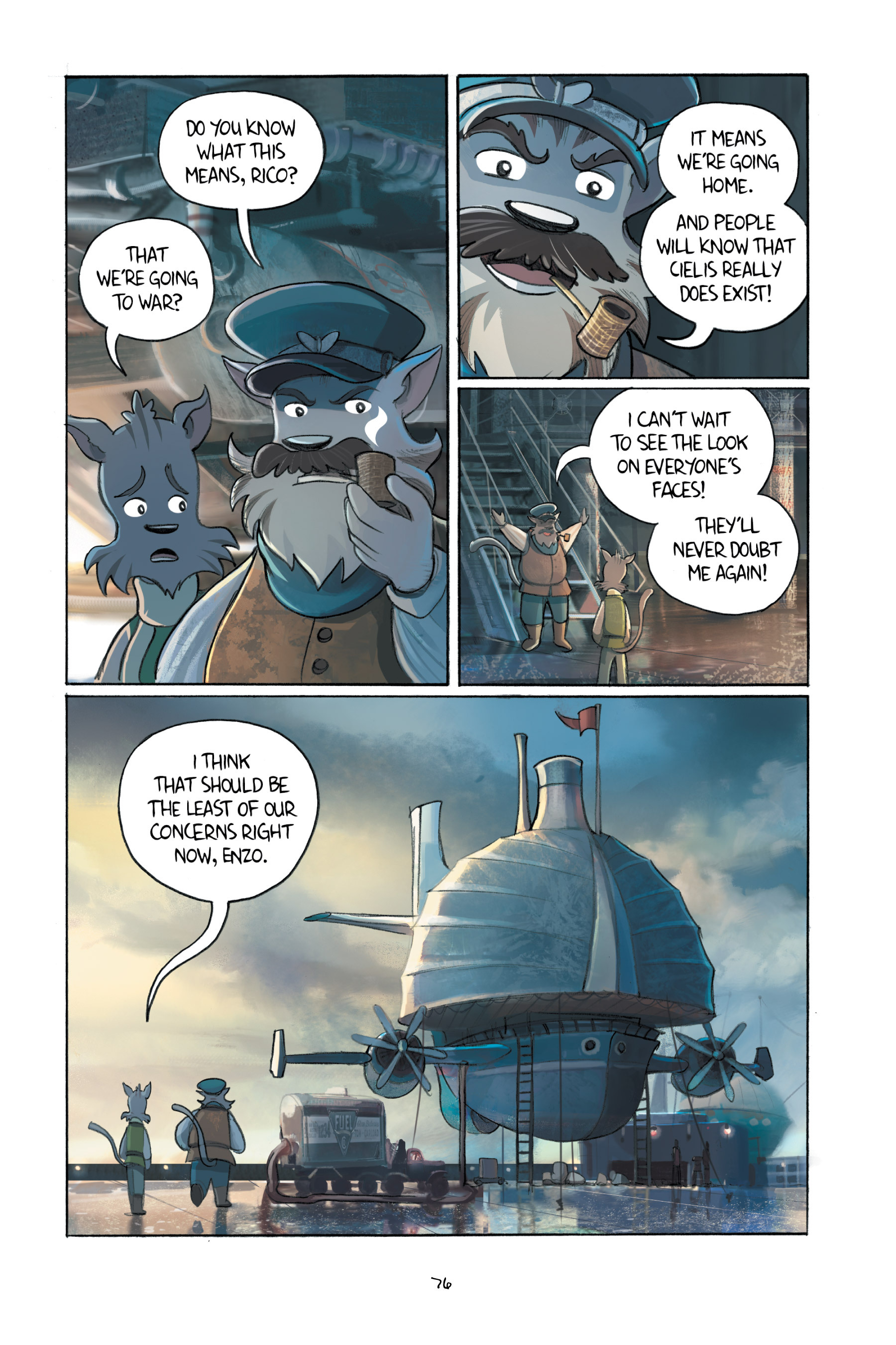 Read online Amulet comic -  Issue #5 - 77