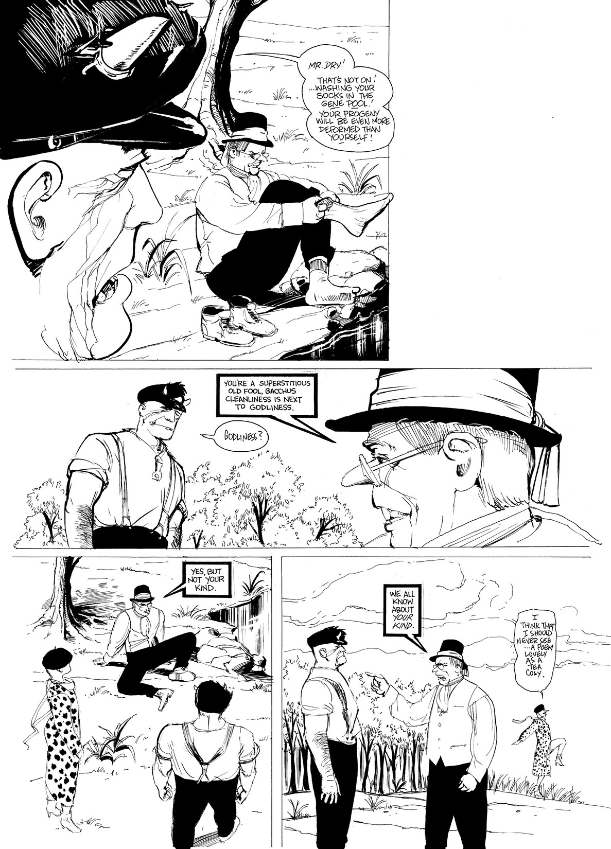 Read online Eddie Campbell's Bacchus comic -  Issue # TPB 5 - 75