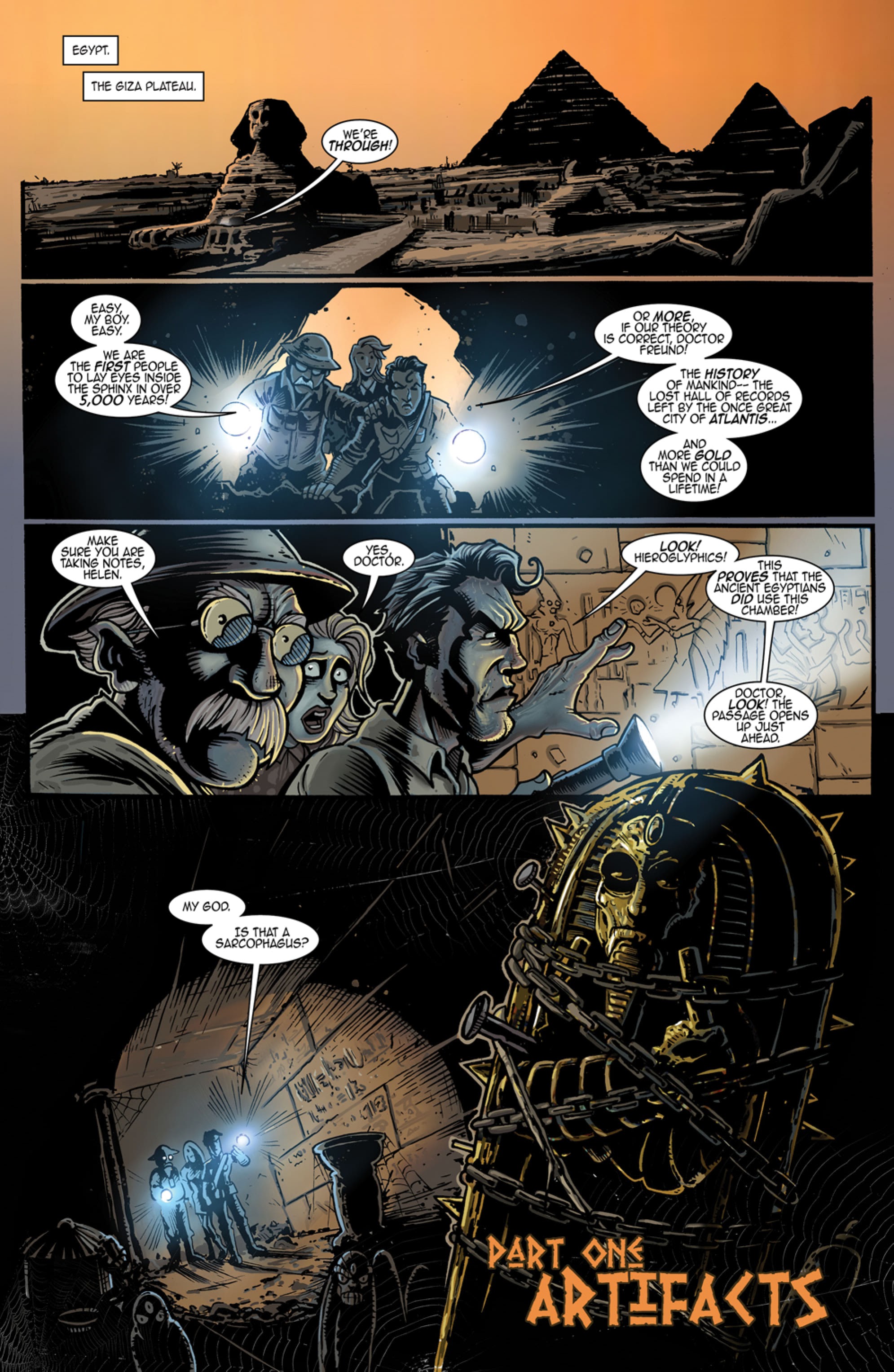Read online The Living Corpse Relics comic -  Issue #1 - 3