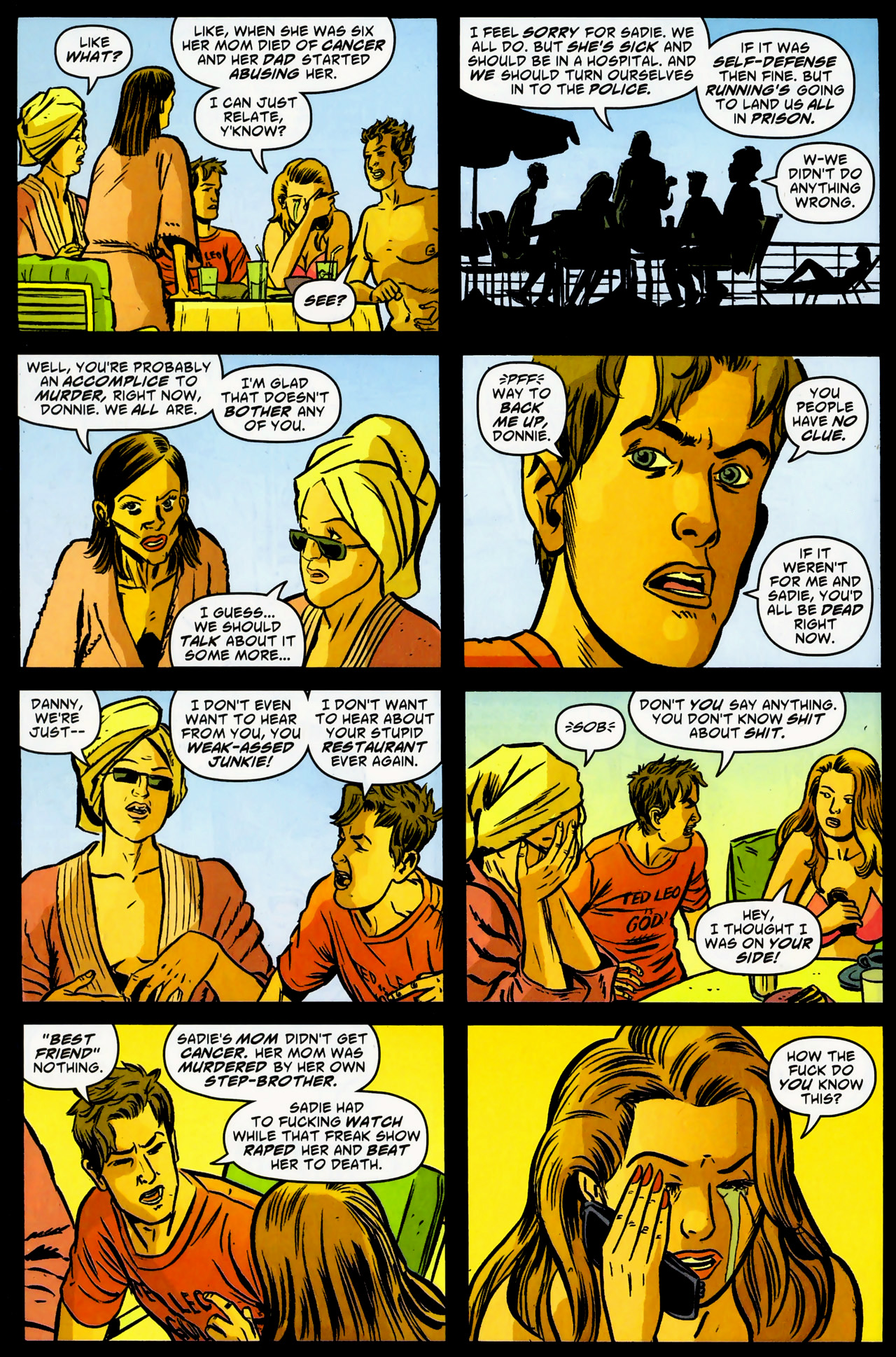 Read online Young Liars comic -  Issue #4 - 7