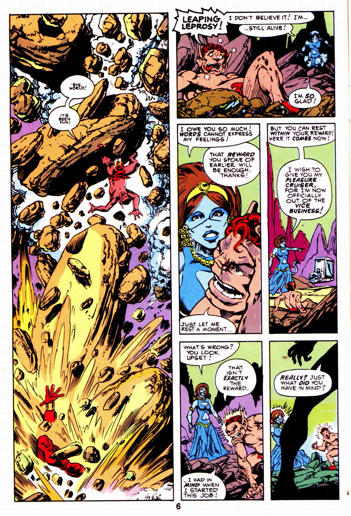 Read online Warlock (1982) comic -  Issue #4 - 8