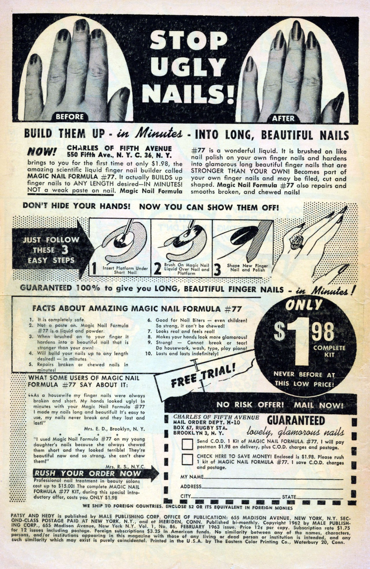 Read online Patsy and Hedy comic -  Issue #86 - 2