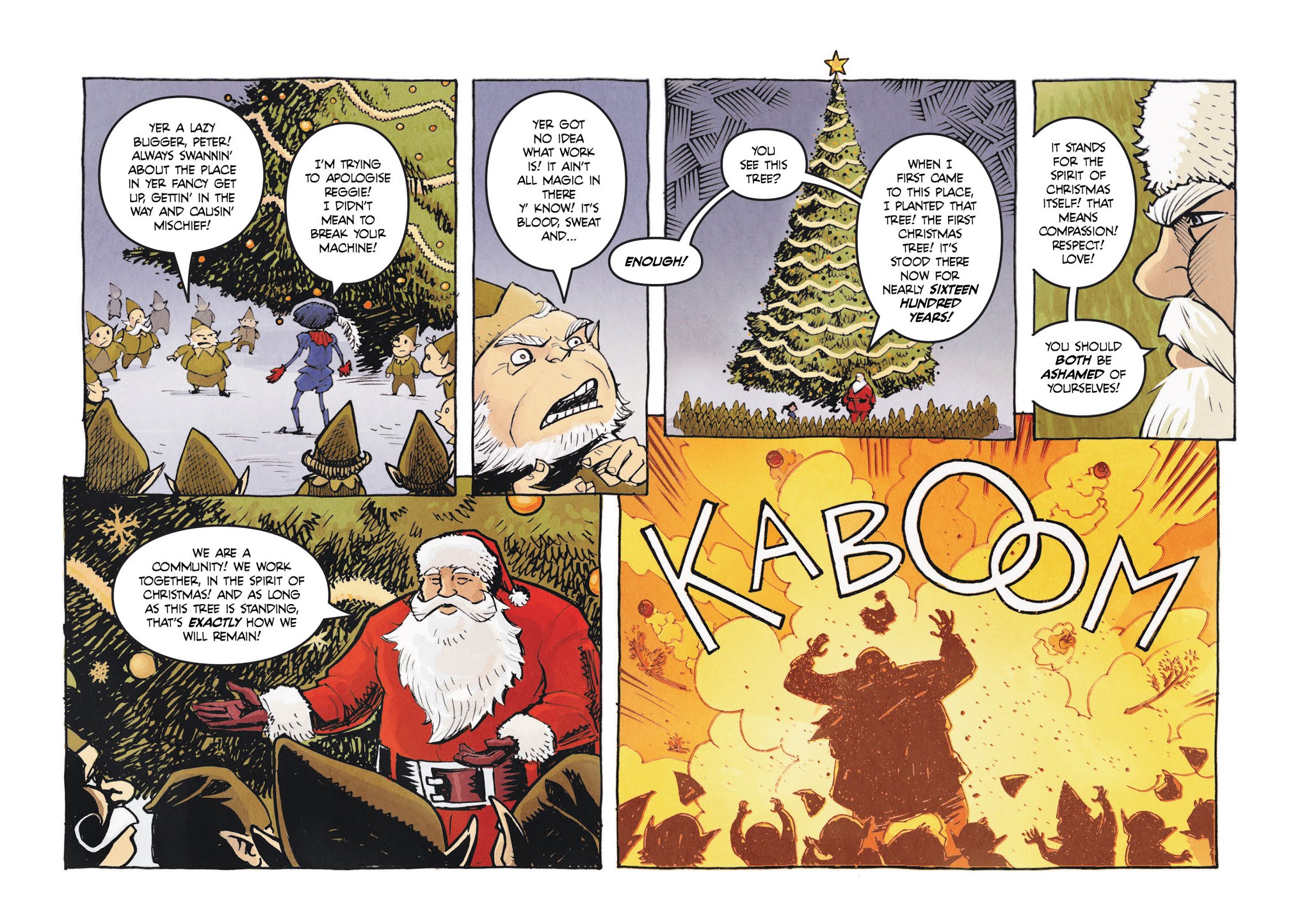 Read online Santa Claus vs. The Nazis comic -  Issue # TPB - 22