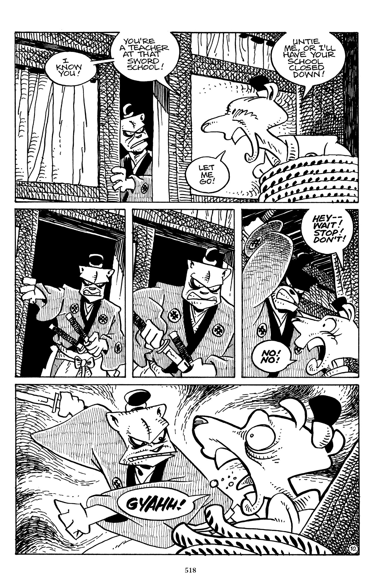 Read online The Usagi Yojimbo Saga comic -  Issue # TPB 7 - 510