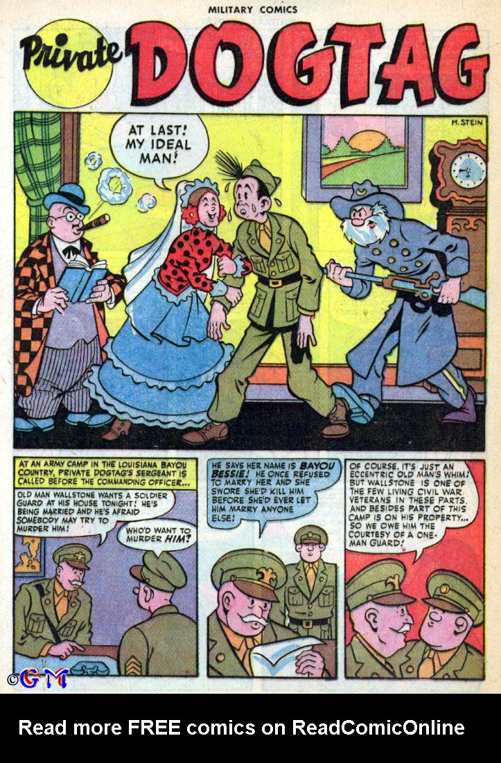 Read online Military Comics comic -  Issue #35 - 31