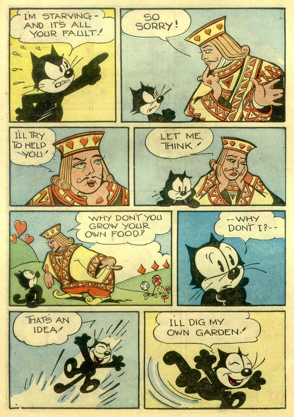 Read online Felix the Cat (1948) comic -  Issue #1 - 8