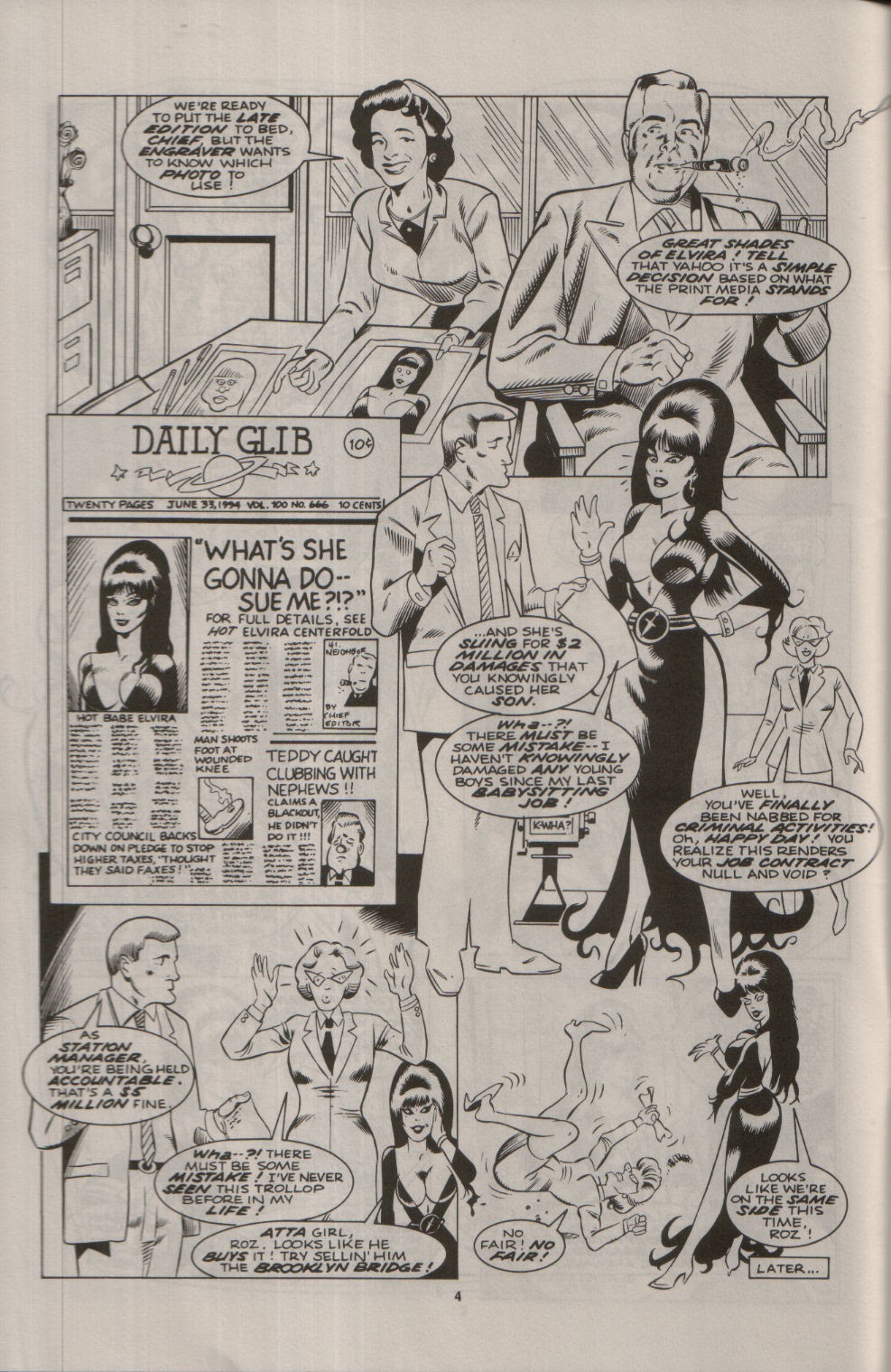 Read online Elvira, Mistress of the Dark comic -  Issue #19 - 5