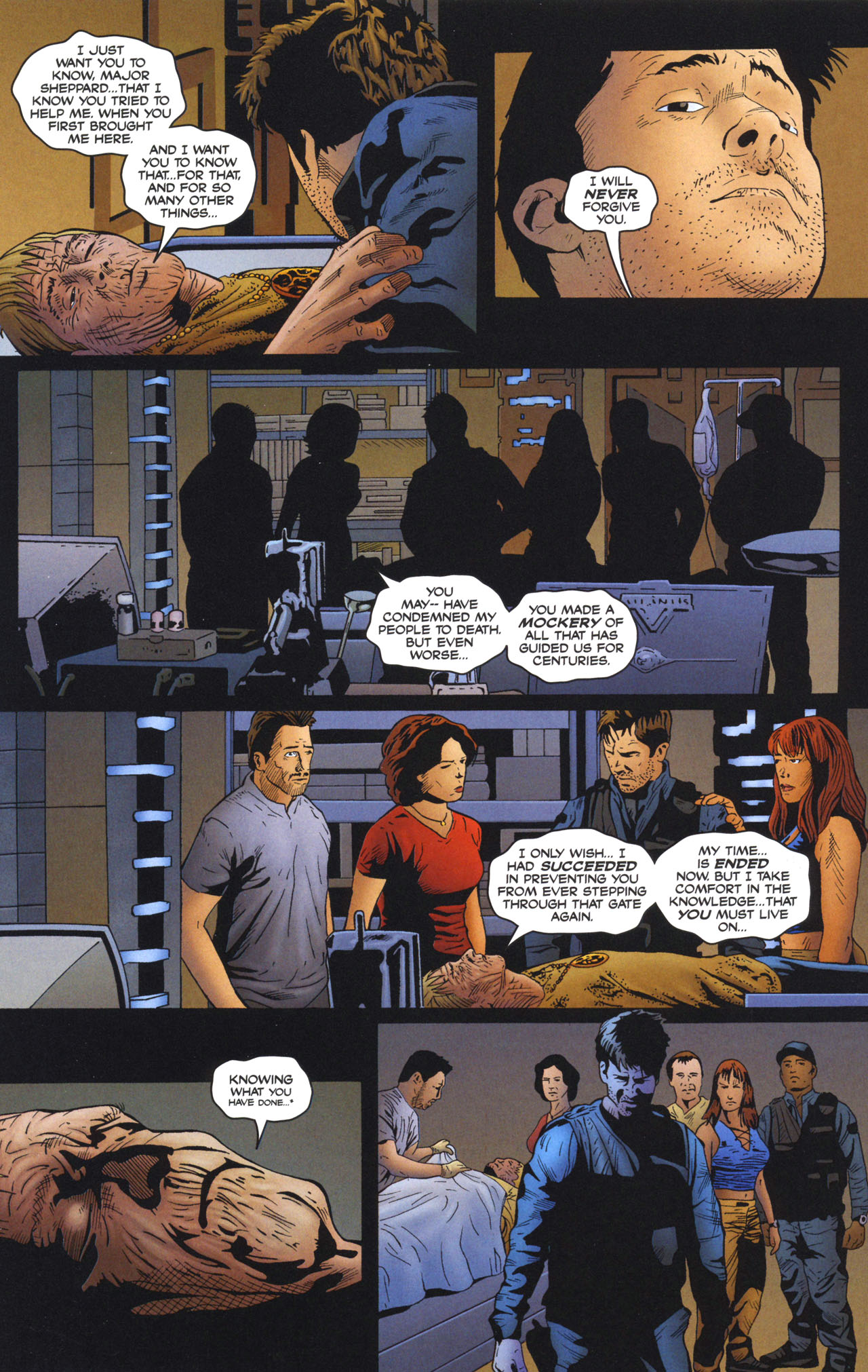 Read online Stargate Atlantis: Wraithfall comic -  Issue #3 - 27
