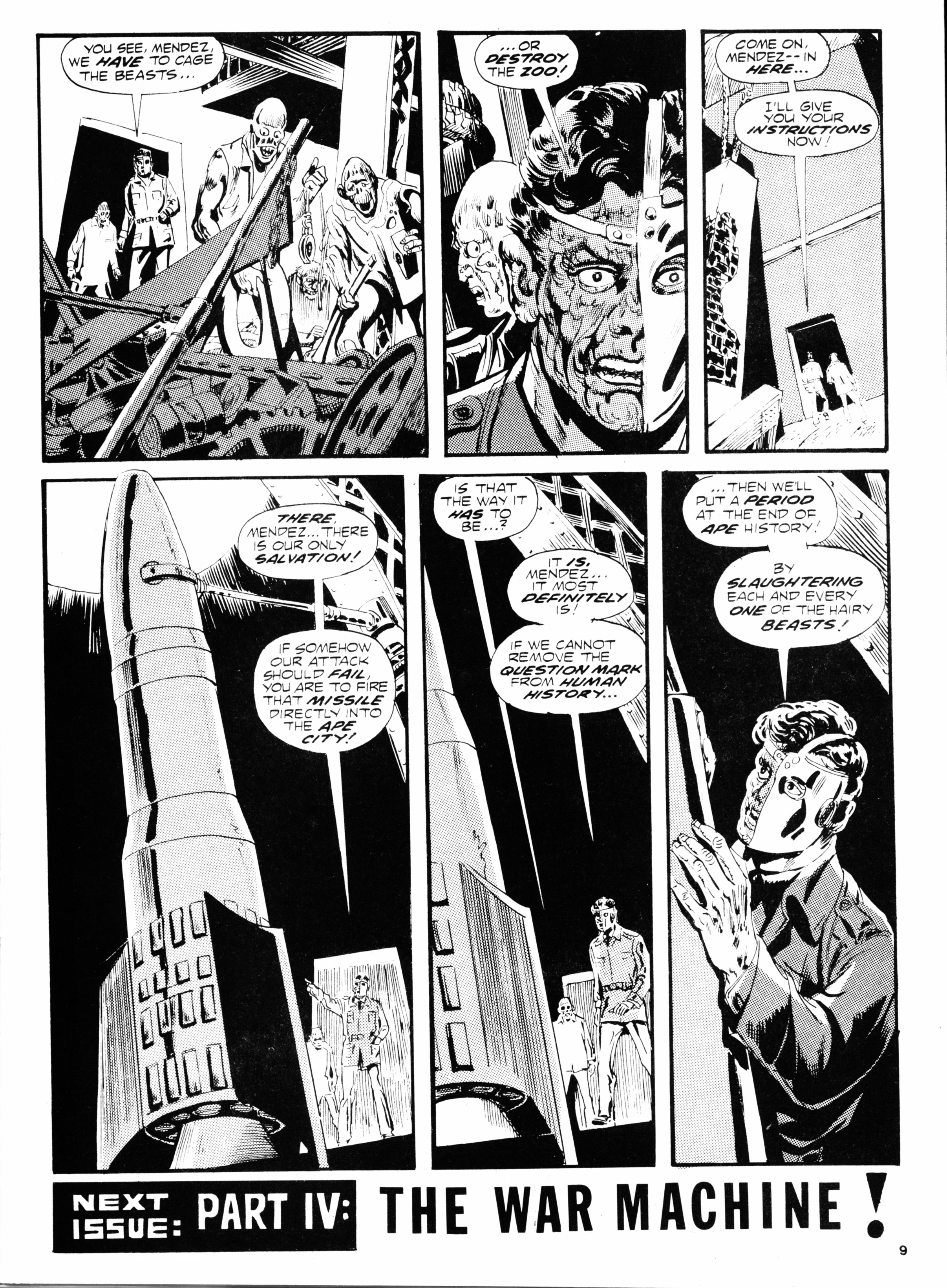Read online Planet of the Apes (1974) comic -  Issue #117 - 9