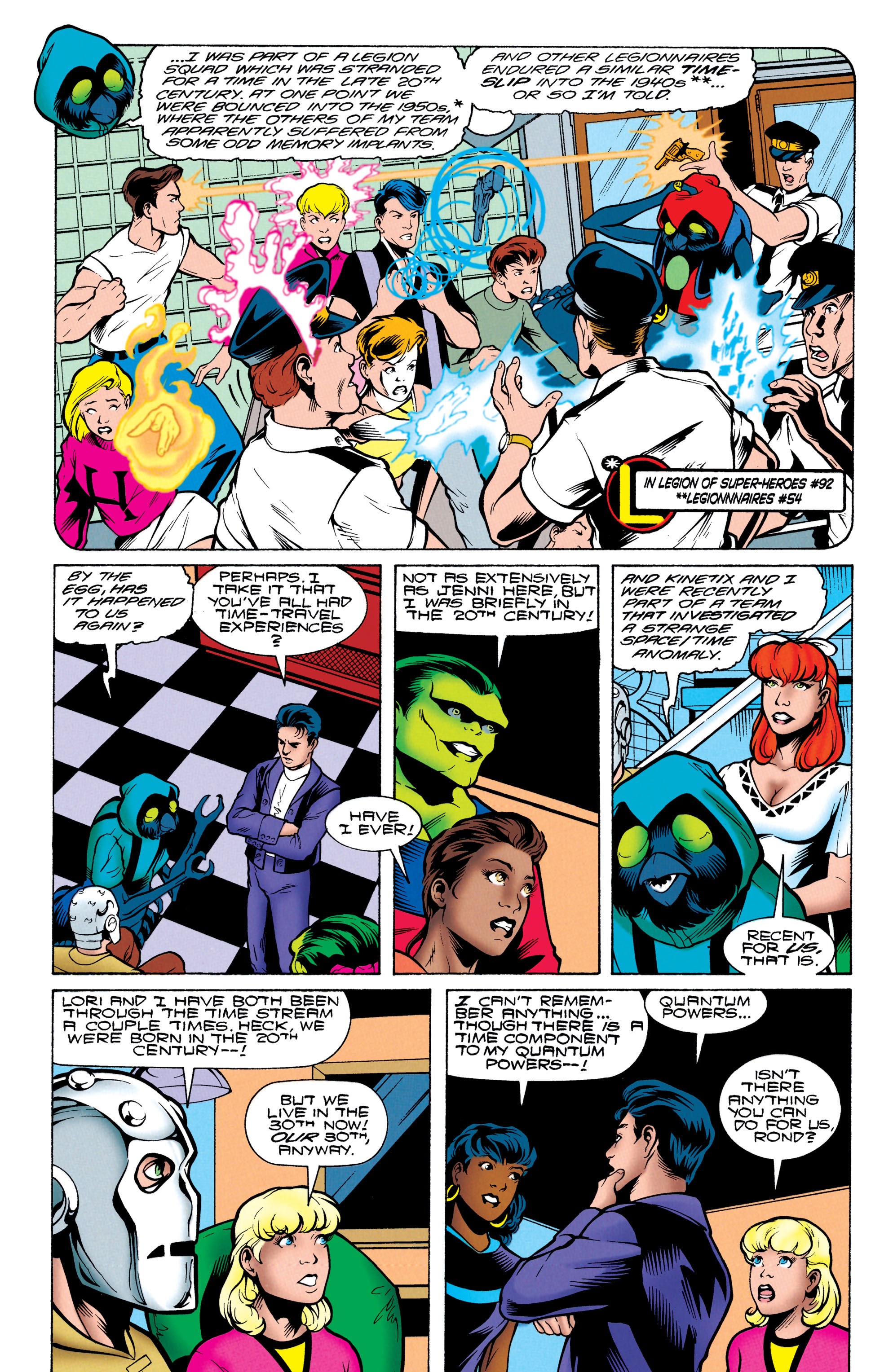 Read online Legionnaires comic -  Issue #61 - 14