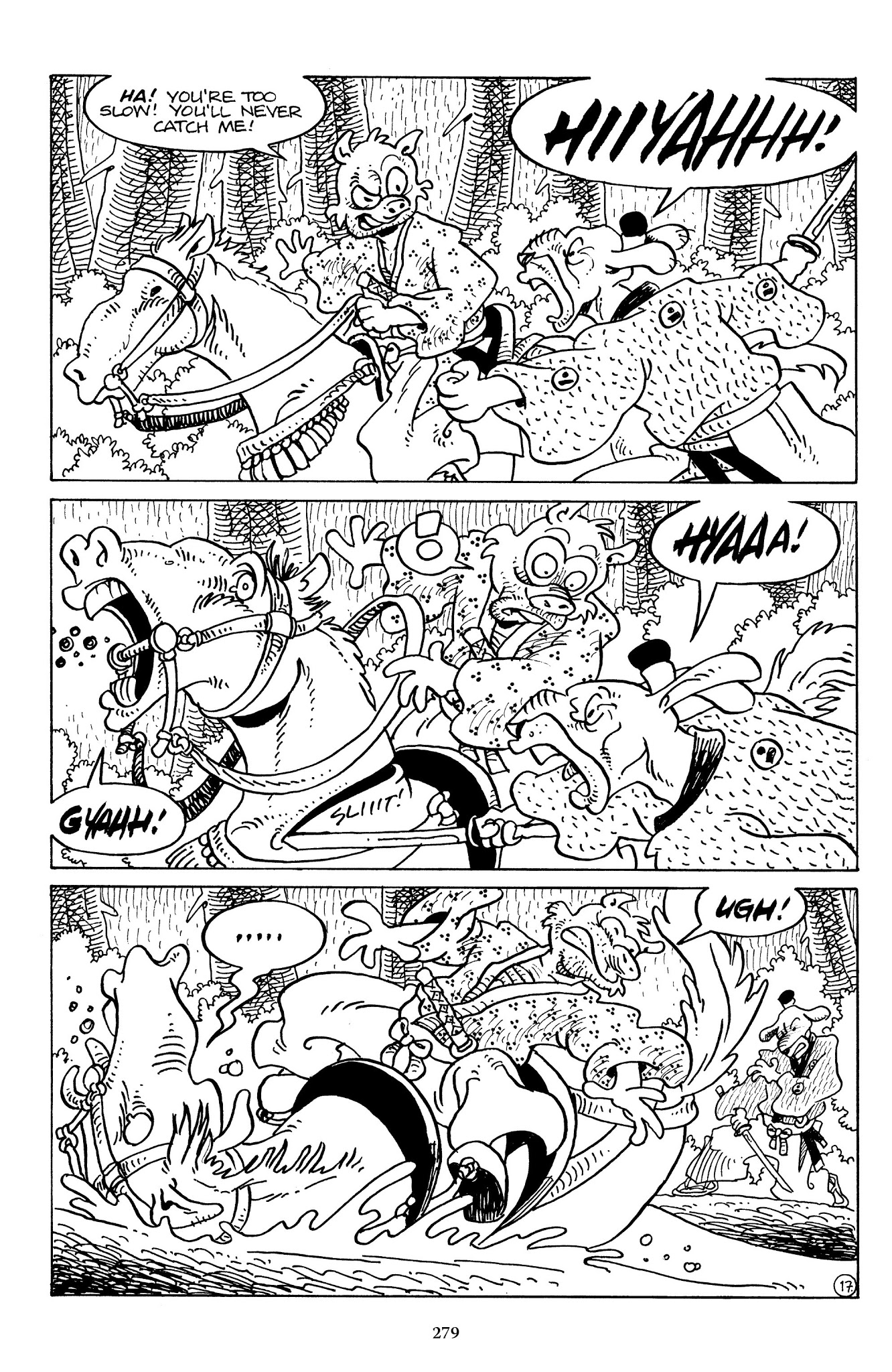 Read online The Usagi Yojimbo Saga comic -  Issue # TPB 7 - 274