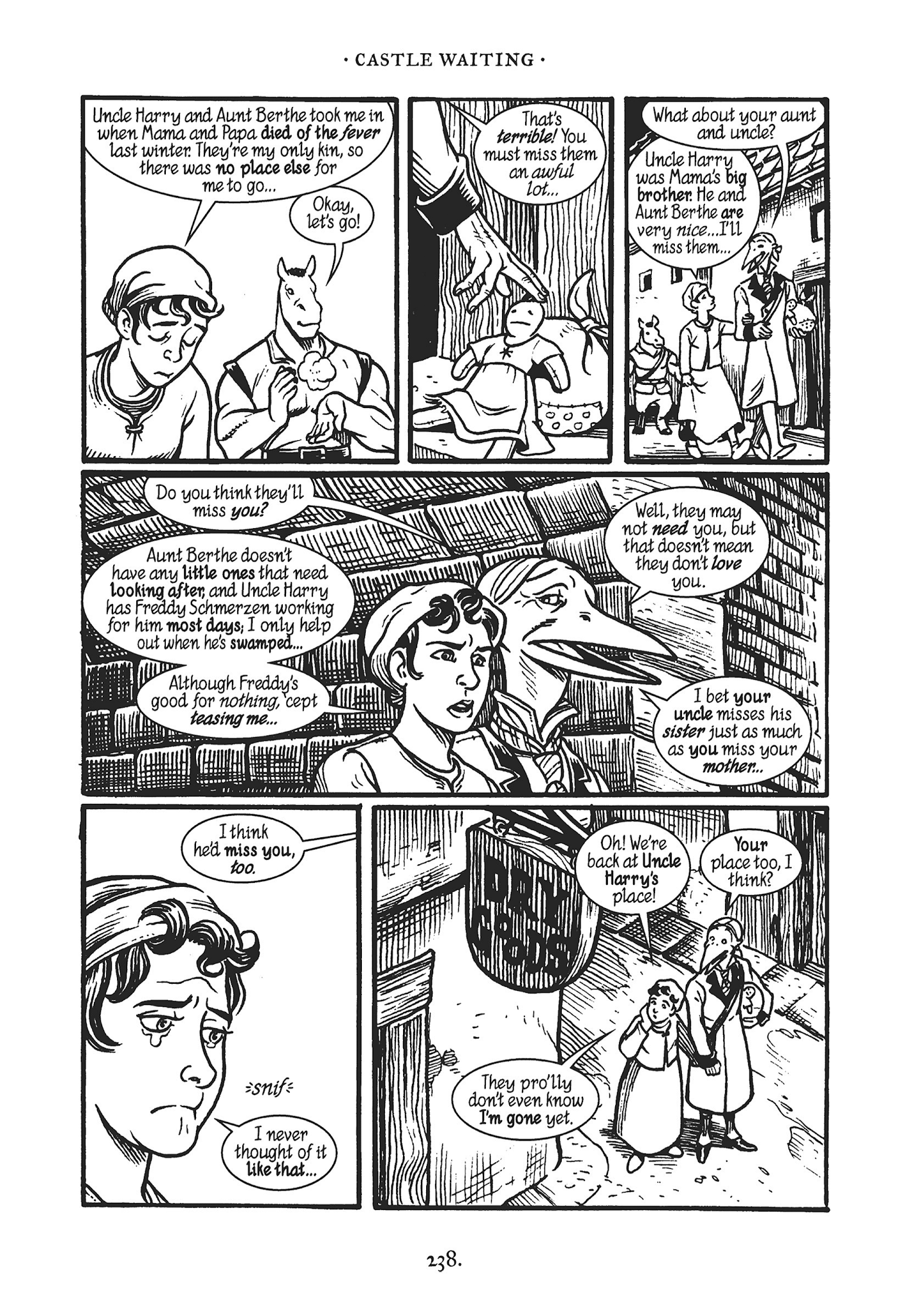Read online Castle Waiting comic -  Issue # TPB - 241