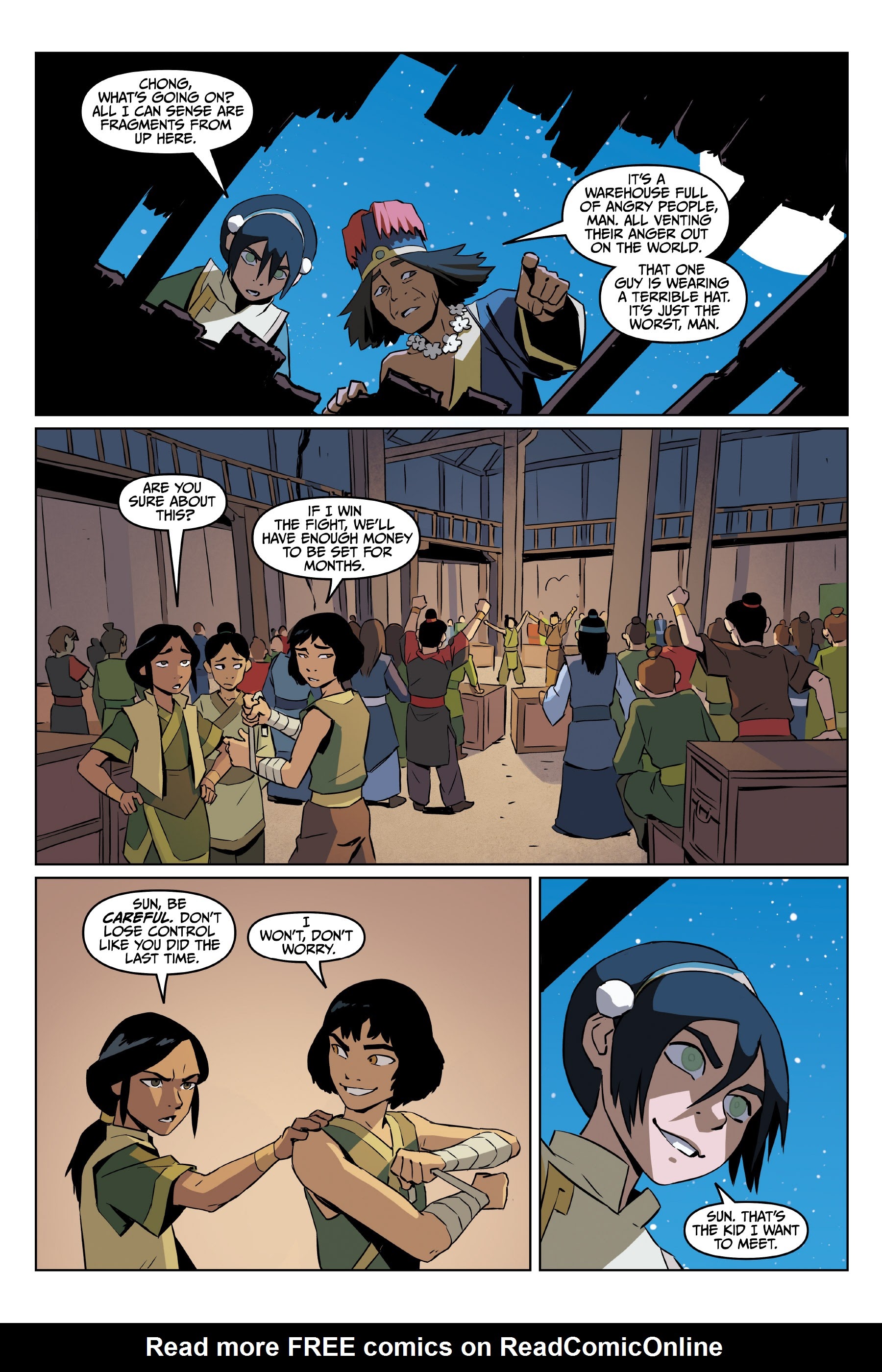 Read online Nickelodeon Avatar: The Last Airbender - Toph Beifong's Metalbending Academy comic -  Issue # TPB - 48