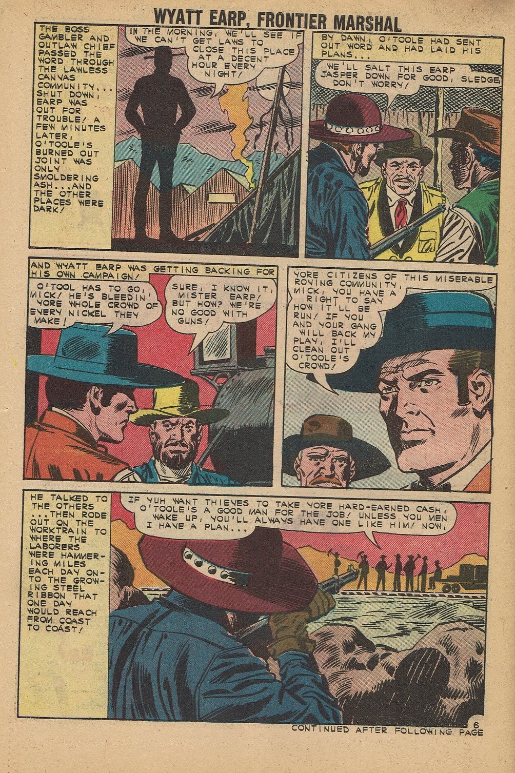 Read online Wyatt Earp Frontier Marshal comic -  Issue #40 - 30