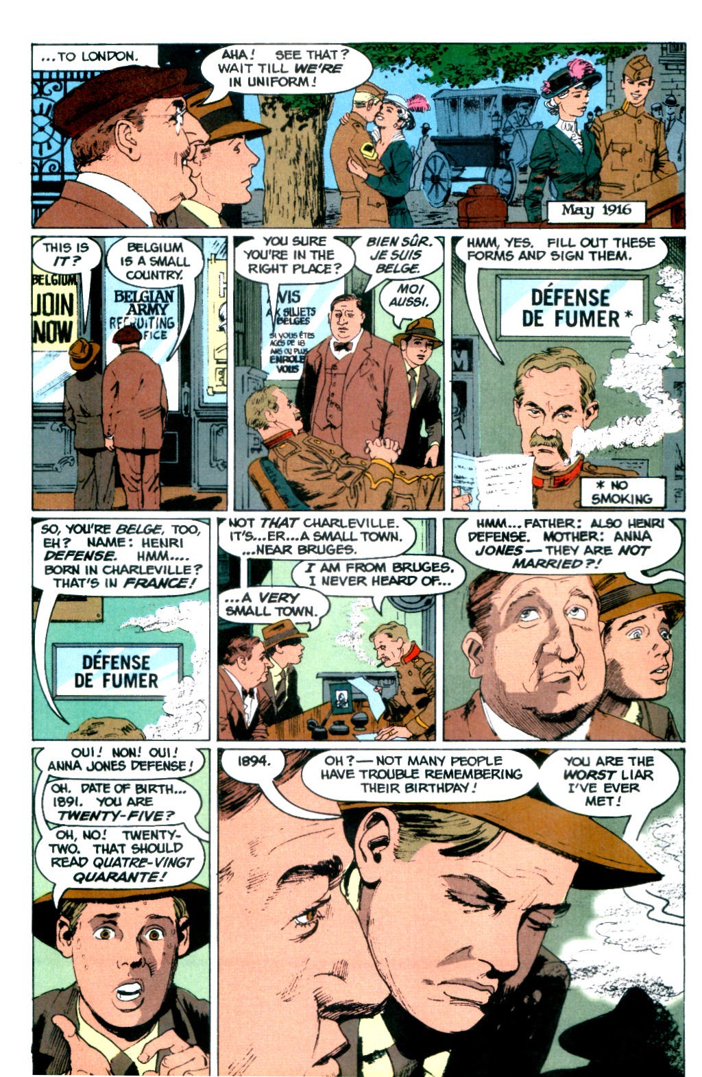 Read online Young Indiana Jones Chronicles comic -  Issue #5 - 14