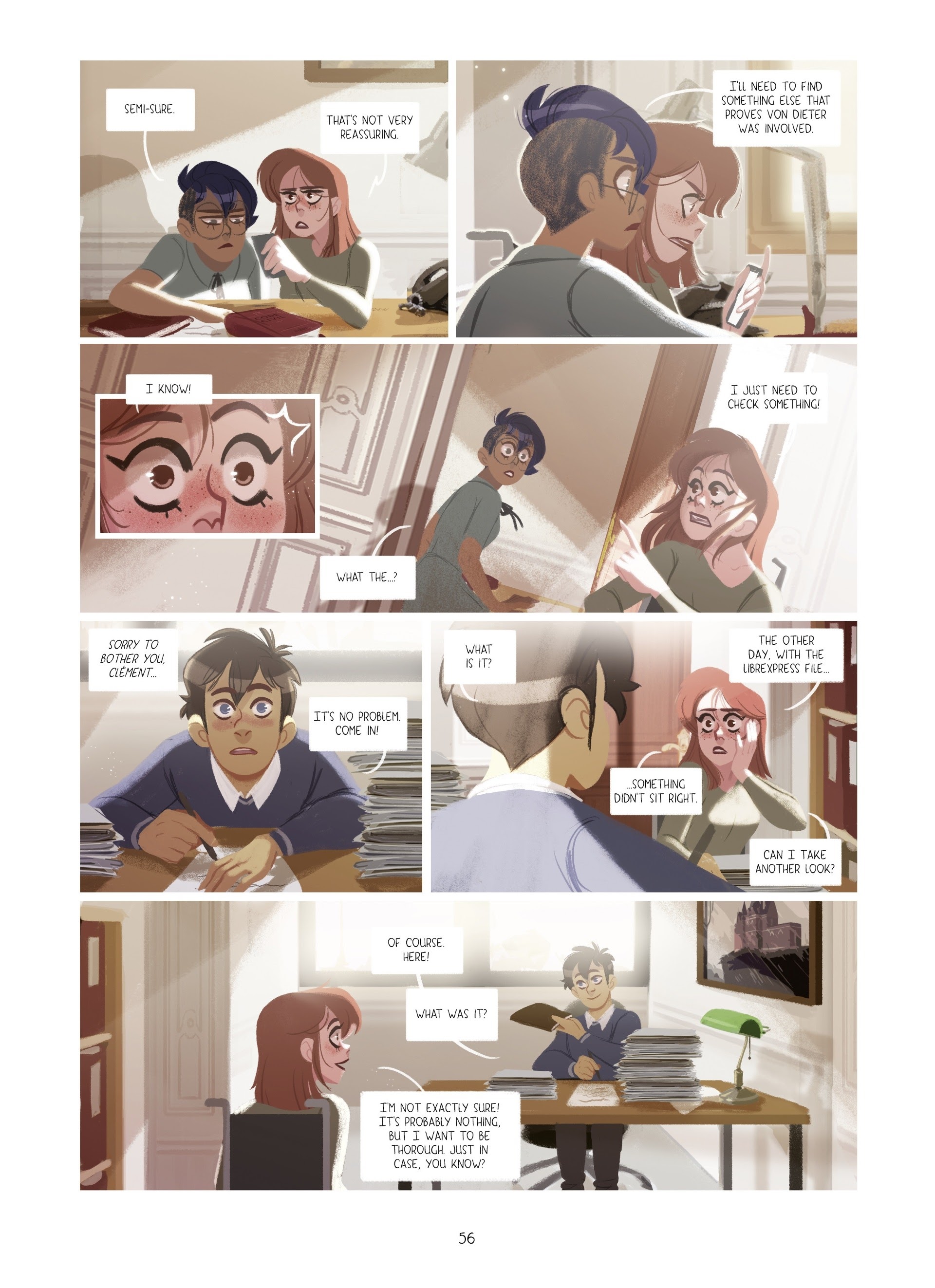 Read online Through Lya's Eyes comic -  Issue #2 - 56
