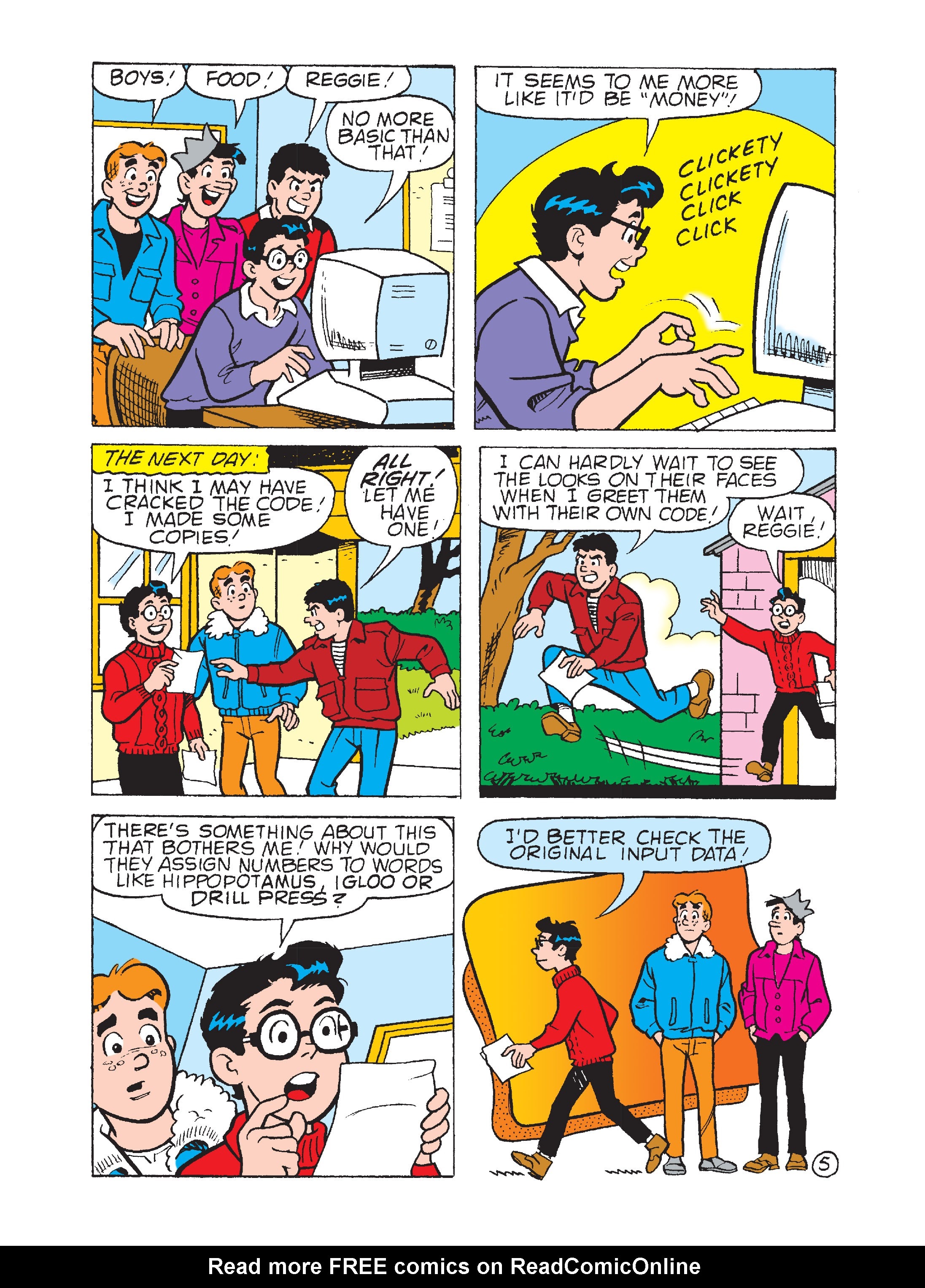 Read online Archie & Friends Double Digest comic -  Issue #23 - 122