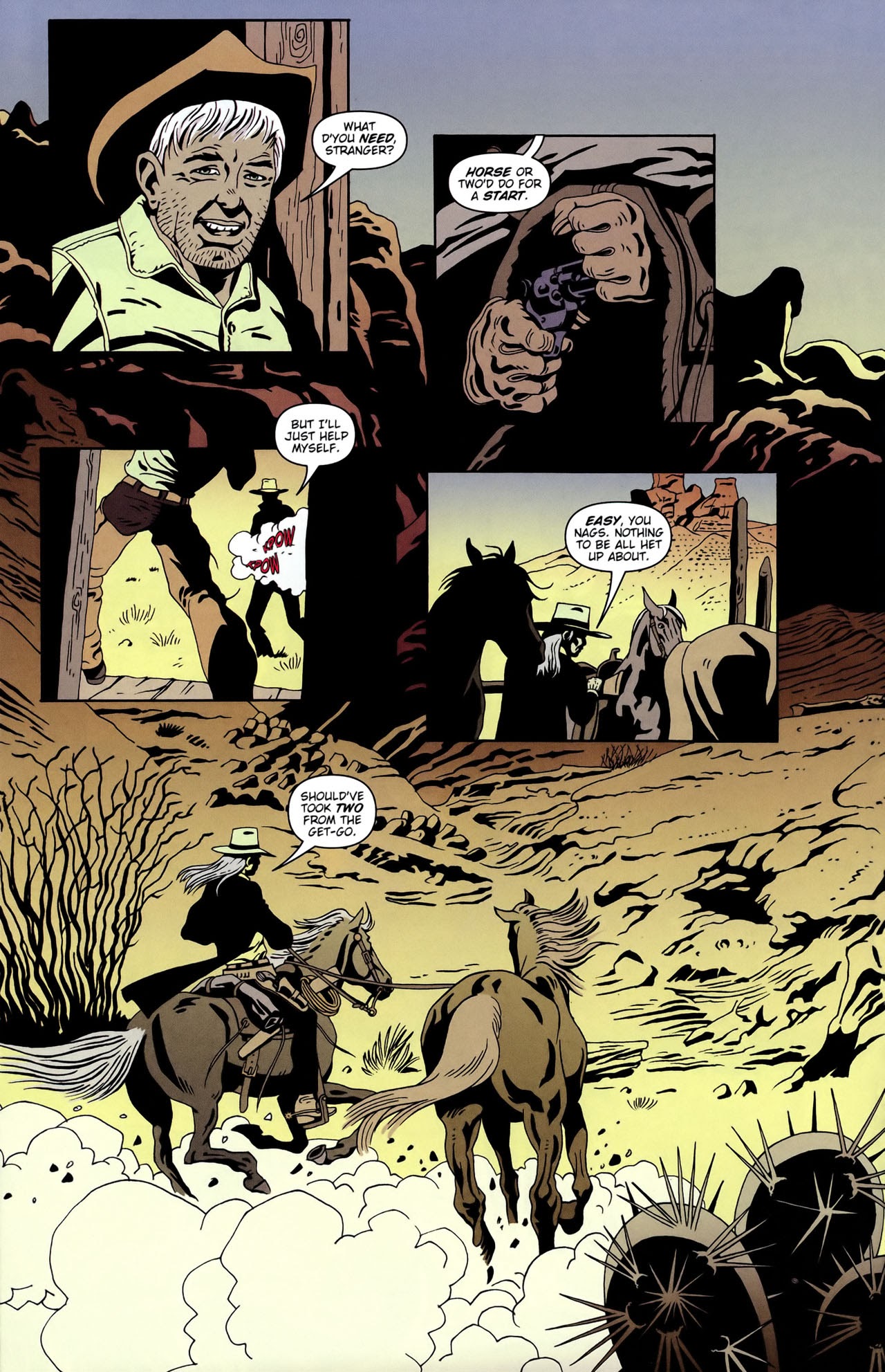 Read online Desperadoes: Buffalo Dreams comic -  Issue #2 - 16