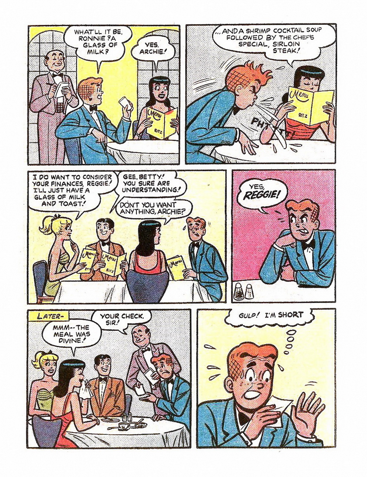 Read online Archie's Double Digest Magazine comic -  Issue #14 - 162