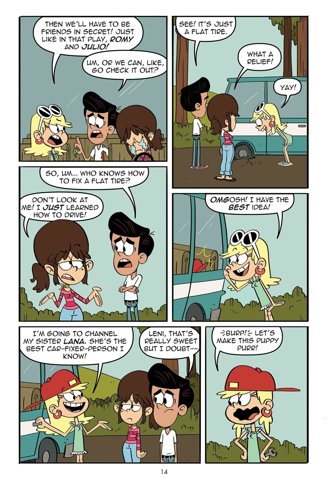 Read online The Loud House comic -  Issue #11 - 15