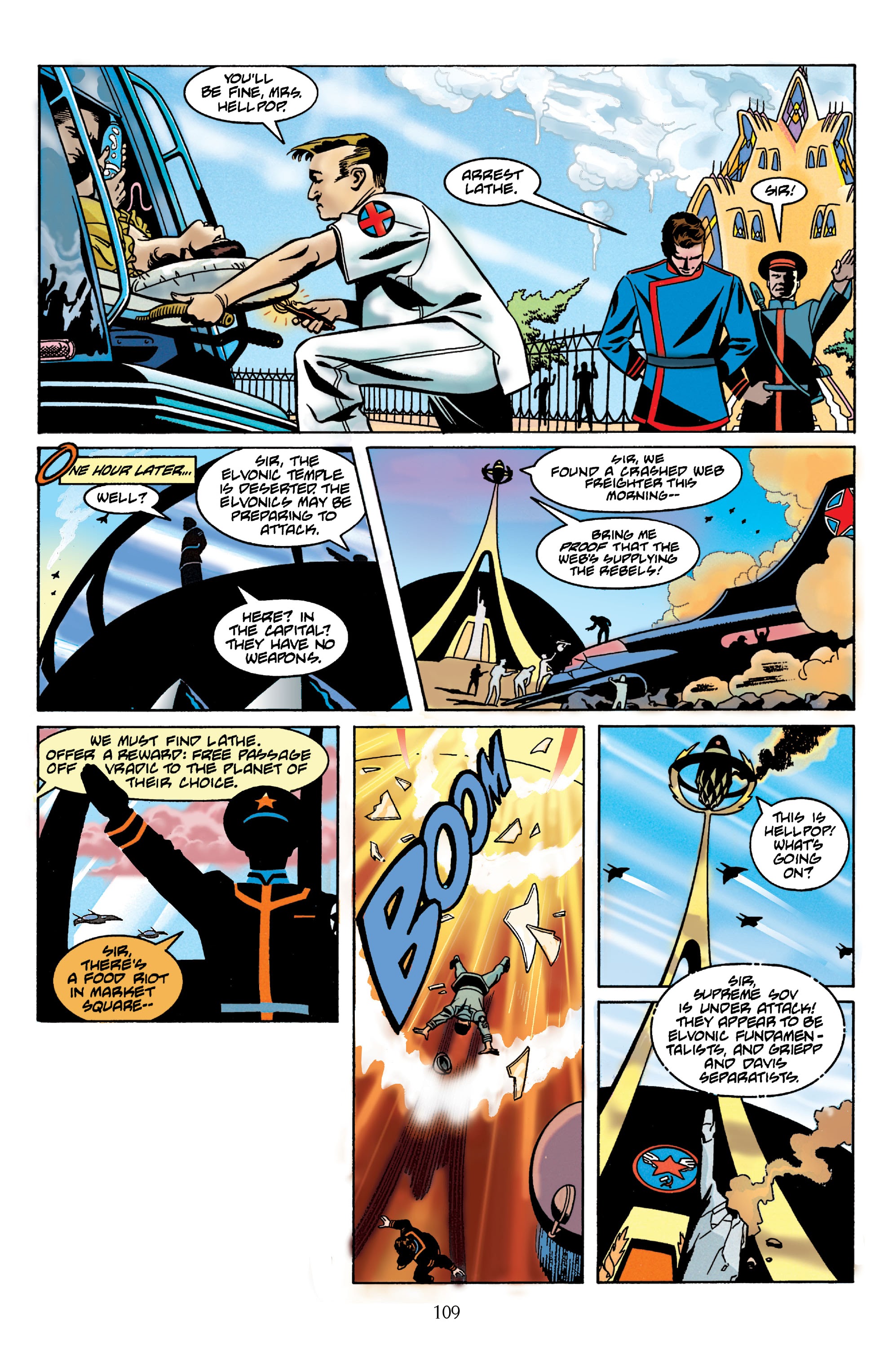 Read online Nexus Newspaper Strips: The Coming of Gourmando comic -  Issue # TPB (Part 2) - 8