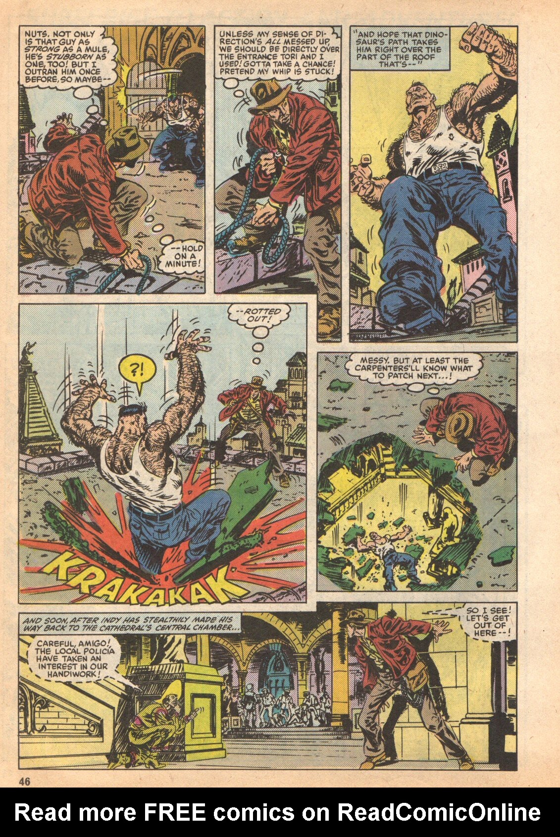 Read online Indiana Jones comic -  Issue #8 - 46