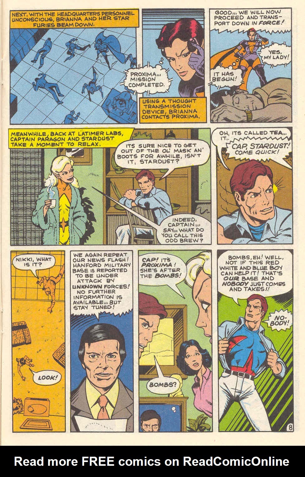 Read online Captain Paragon (1983) comic -  Issue #1 - 17