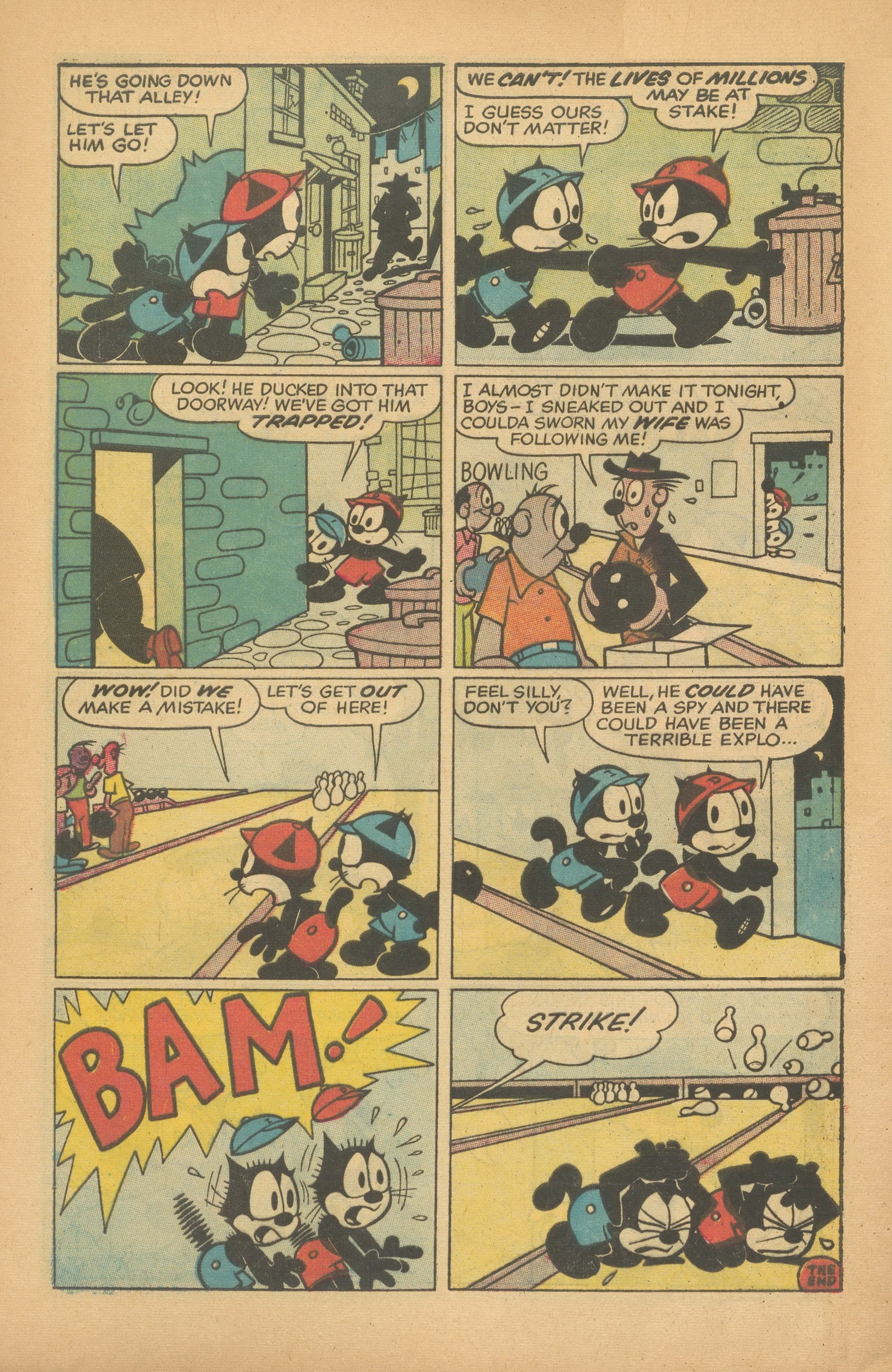 Read online Felix the Cat (1955) comic -  Issue #85 - 32