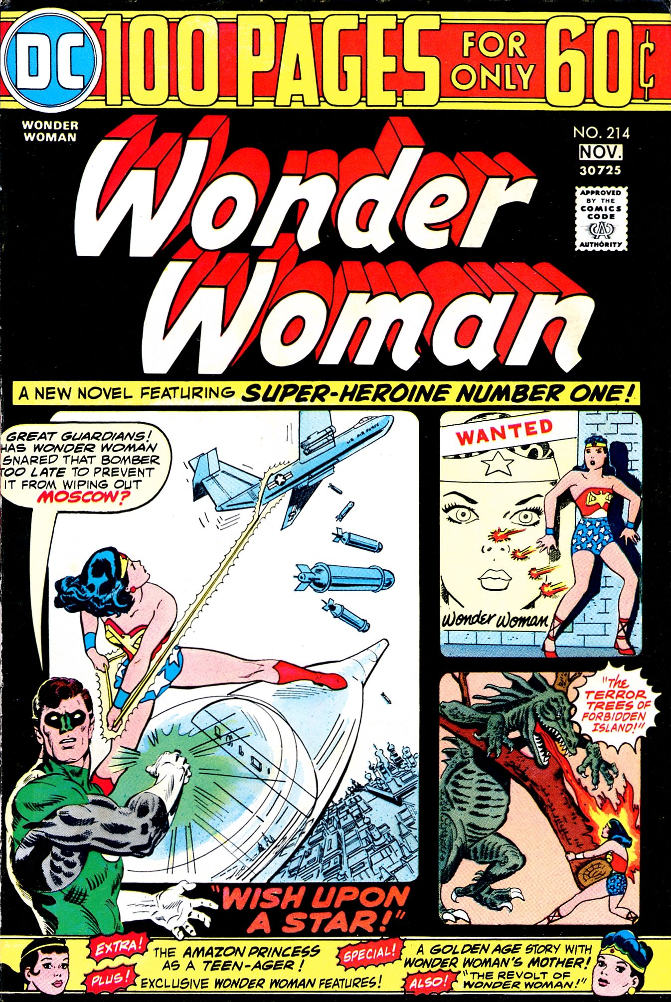 Read online Wonder Woman (1942) comic -  Issue #214 - 1